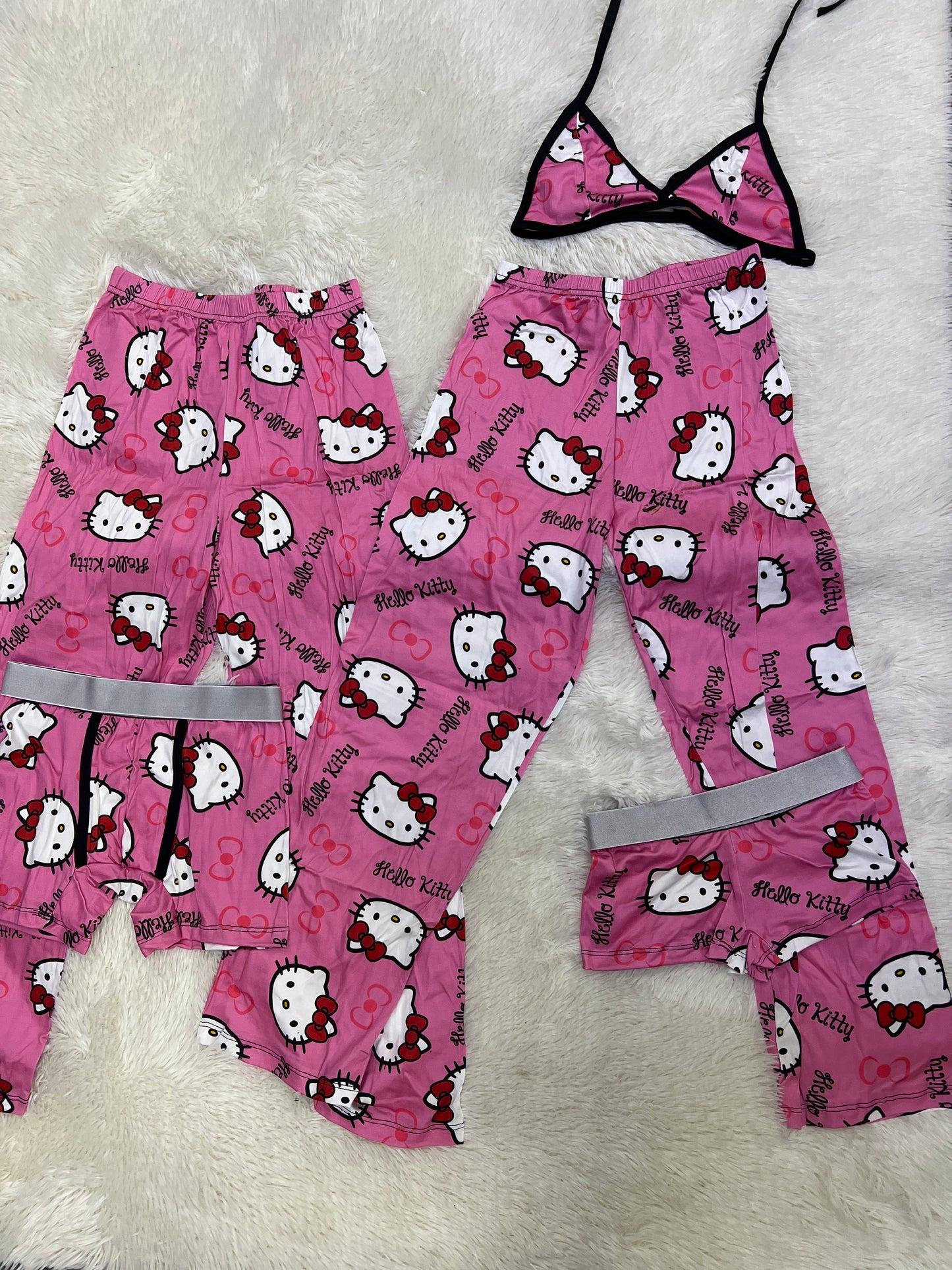 Hello Kitty Rosa Duo Unitalla de 5 piezas
