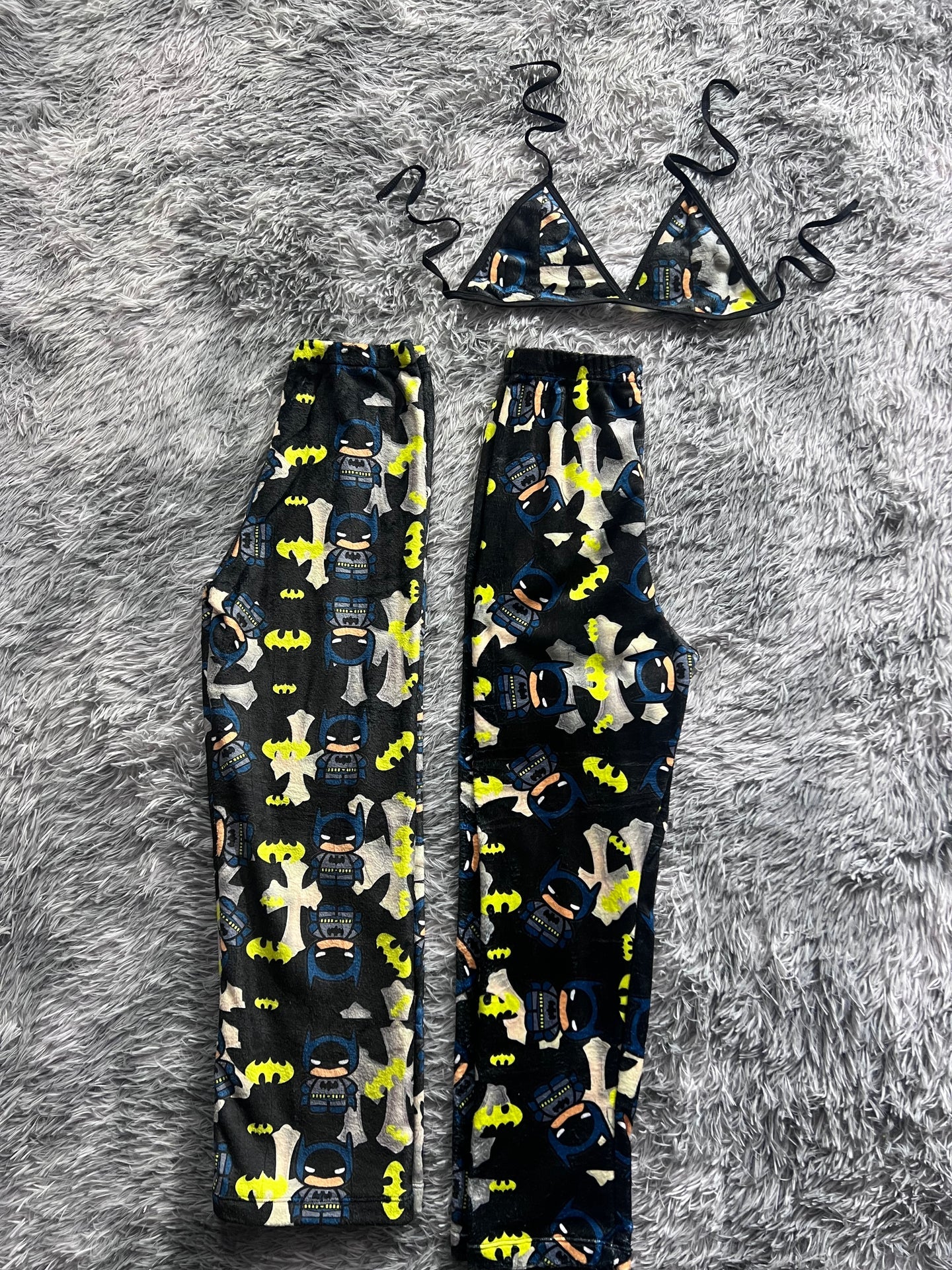 batman x cruz Duo de Pijama Afelpada