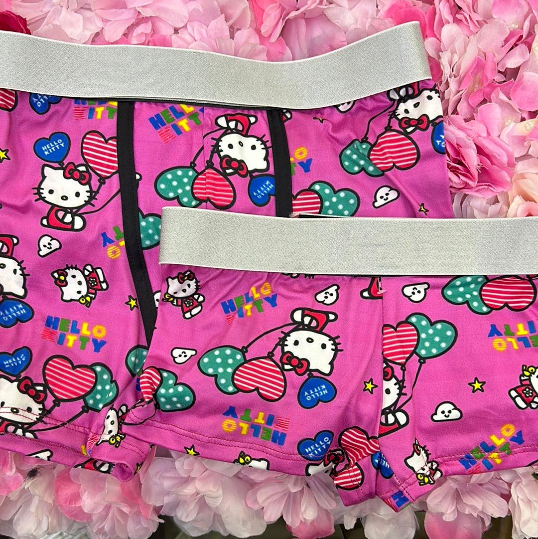 hello kitty ballons matching couples boxer underwear - Fundies