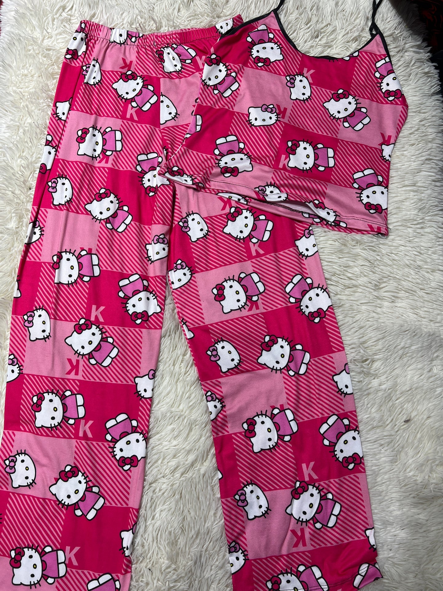 Hello kitty blusa con pantalón pijama de dama