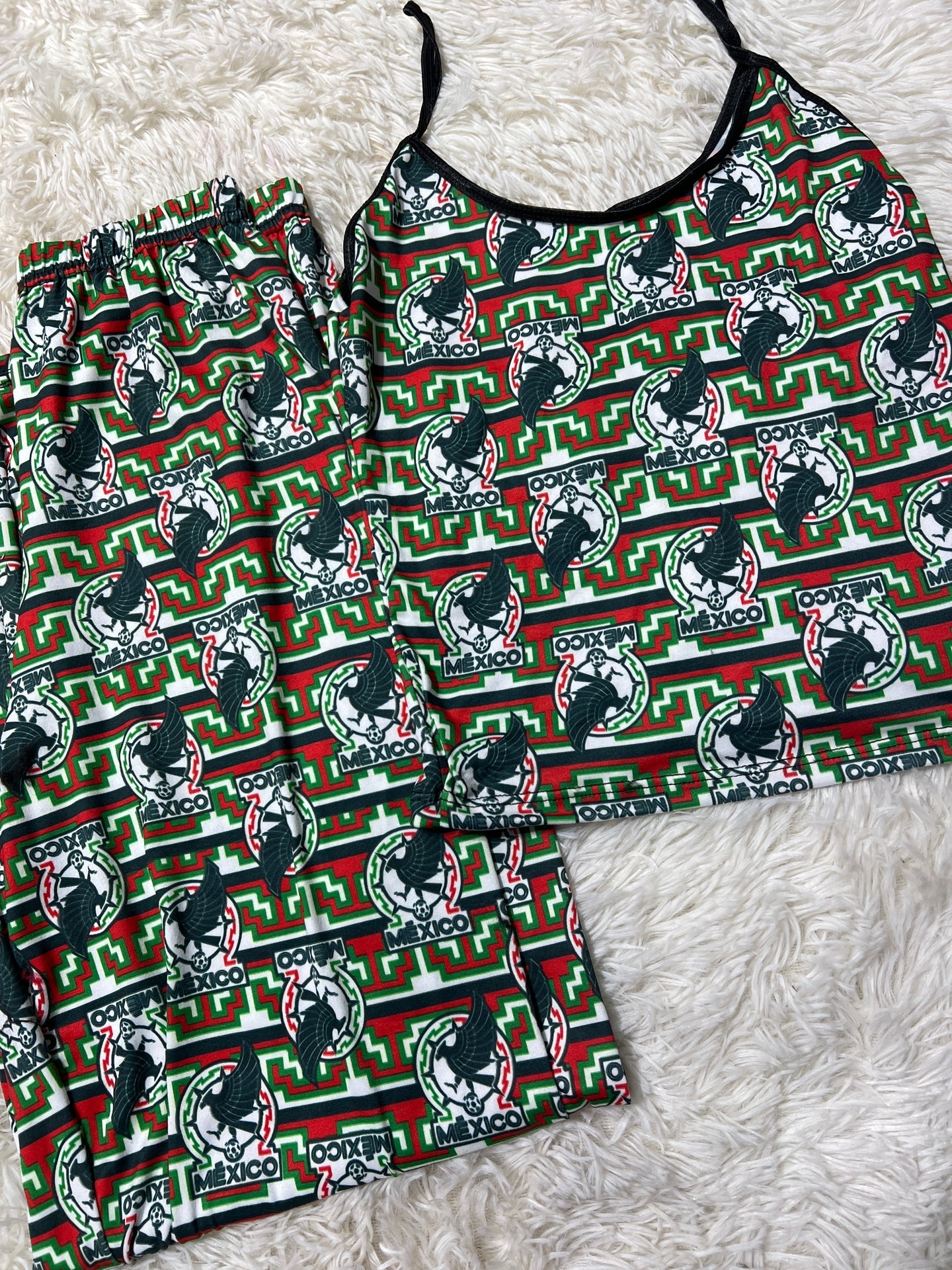 Mexico blusa con pantalón pijama de dama