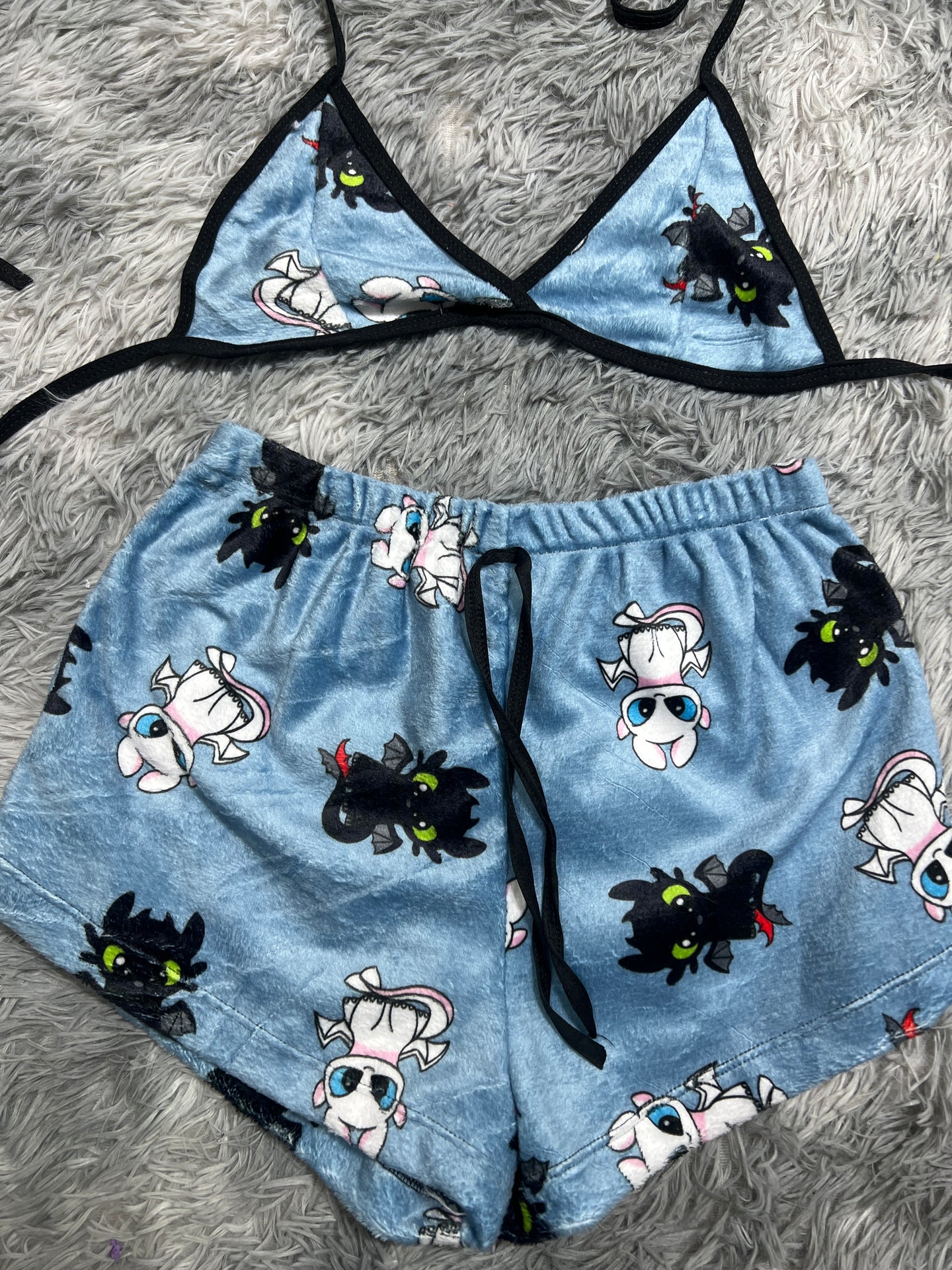 dragon top con short unitalla de afelpad
