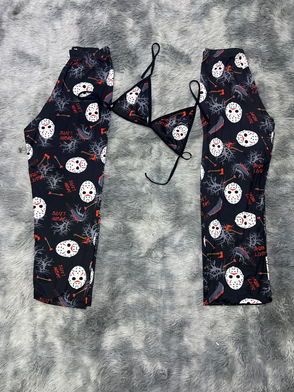 Jason Cuchillo Duo De Pijama Afelpada
