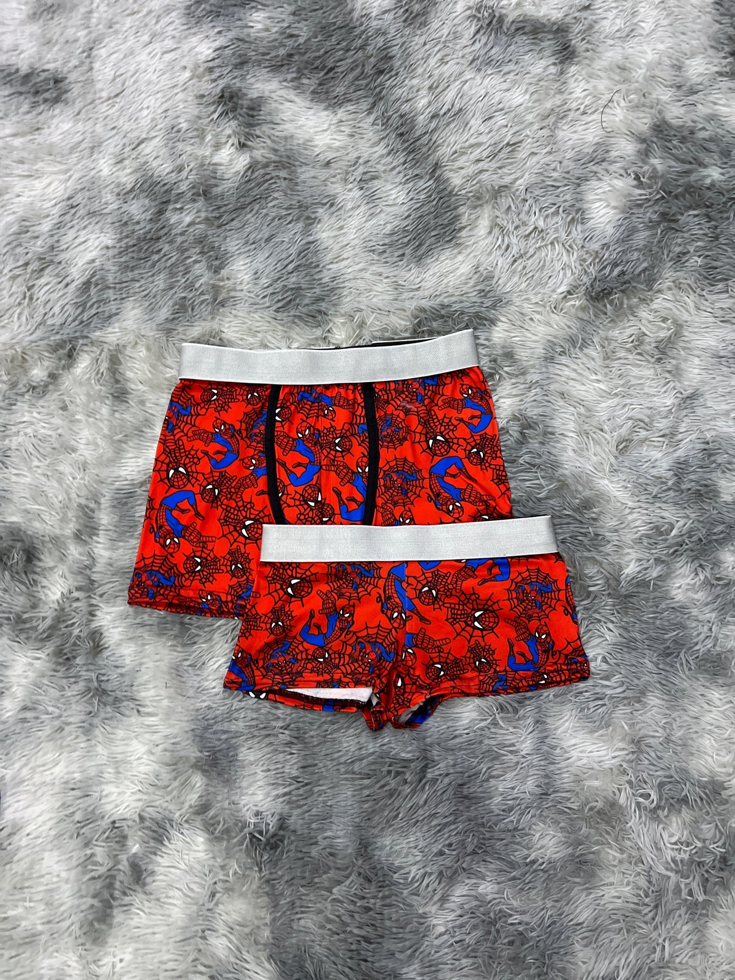 Spider-Man Rojo Duo Unitalla Con boxer.