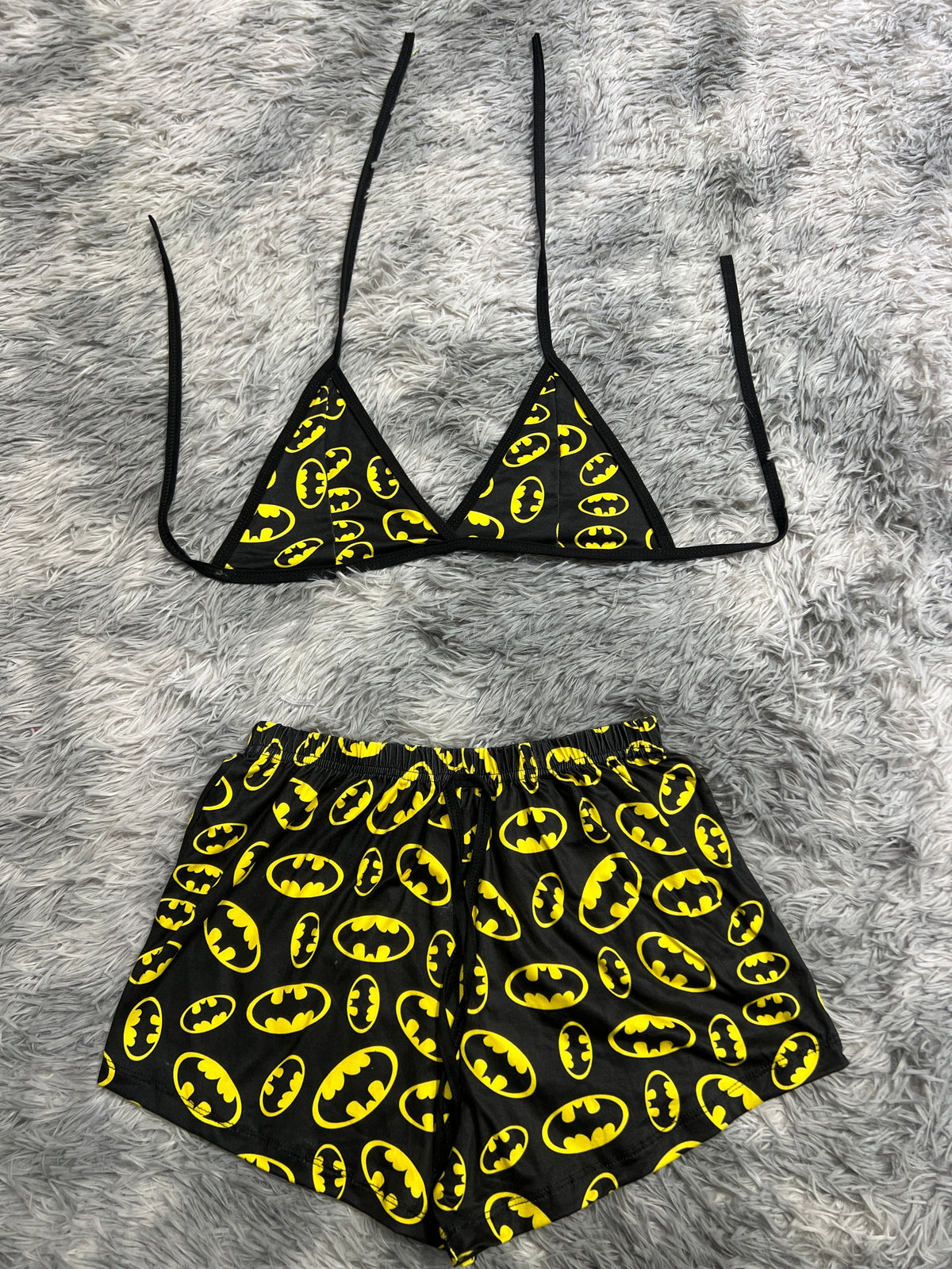 Batman Top Con Short Unitalla De Brush