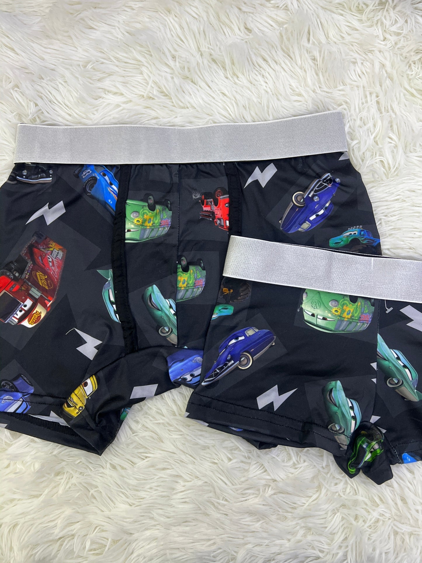 Lightning McQueen Rojo Duo Unitalla Con boxer.