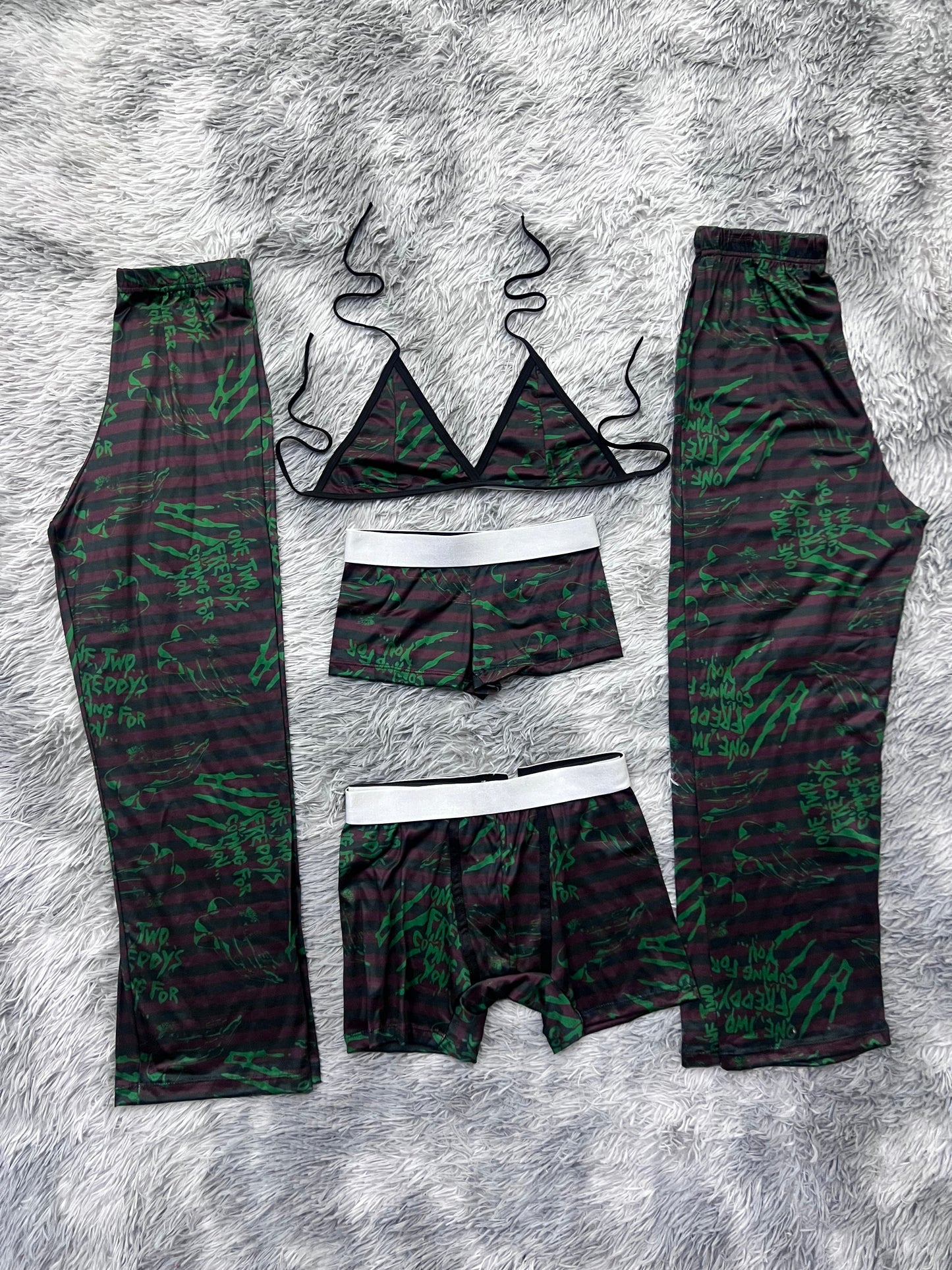 freddie cruger pijama 5 piezas