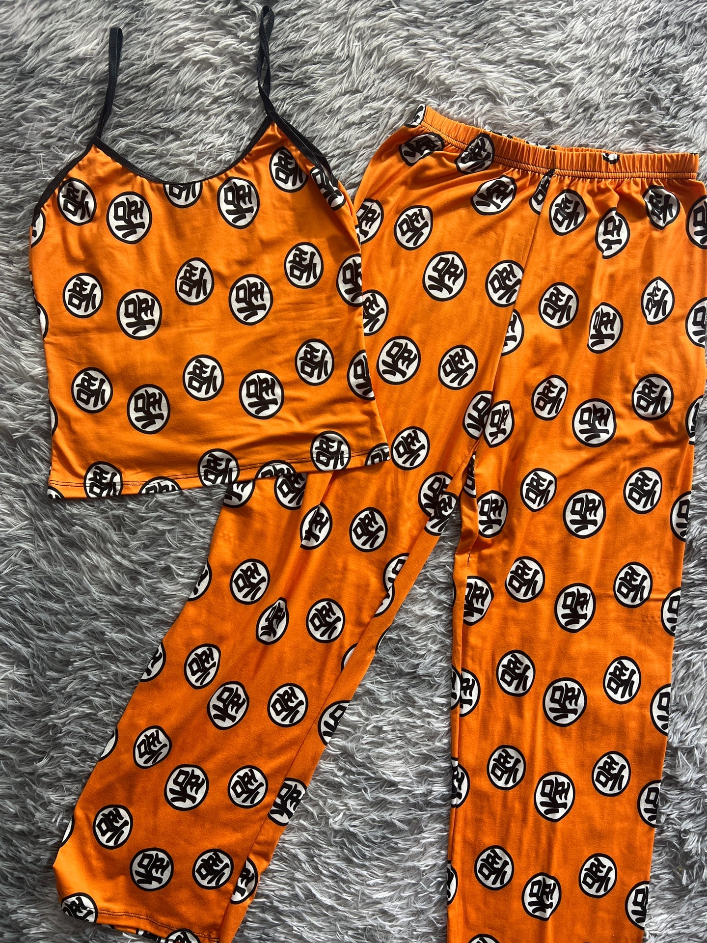 Dragon ball blusa con pantalón pijama de dama