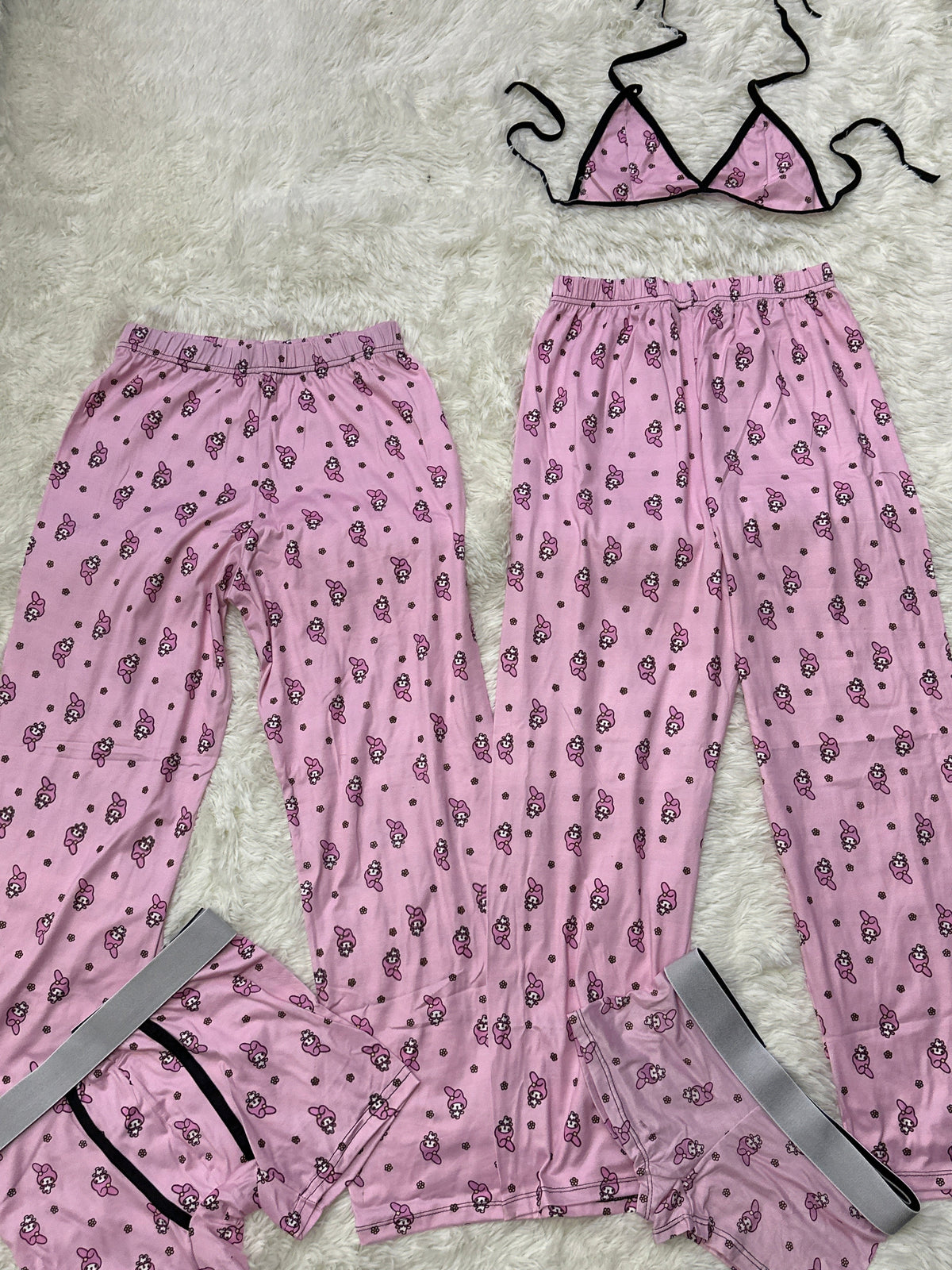 My Melody Rosa Pijama De 5 Piezas