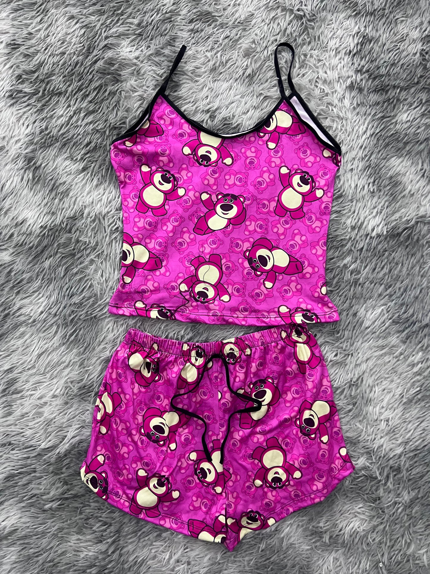 lotso con fondo de lotsos blusa con short unitalla de brush