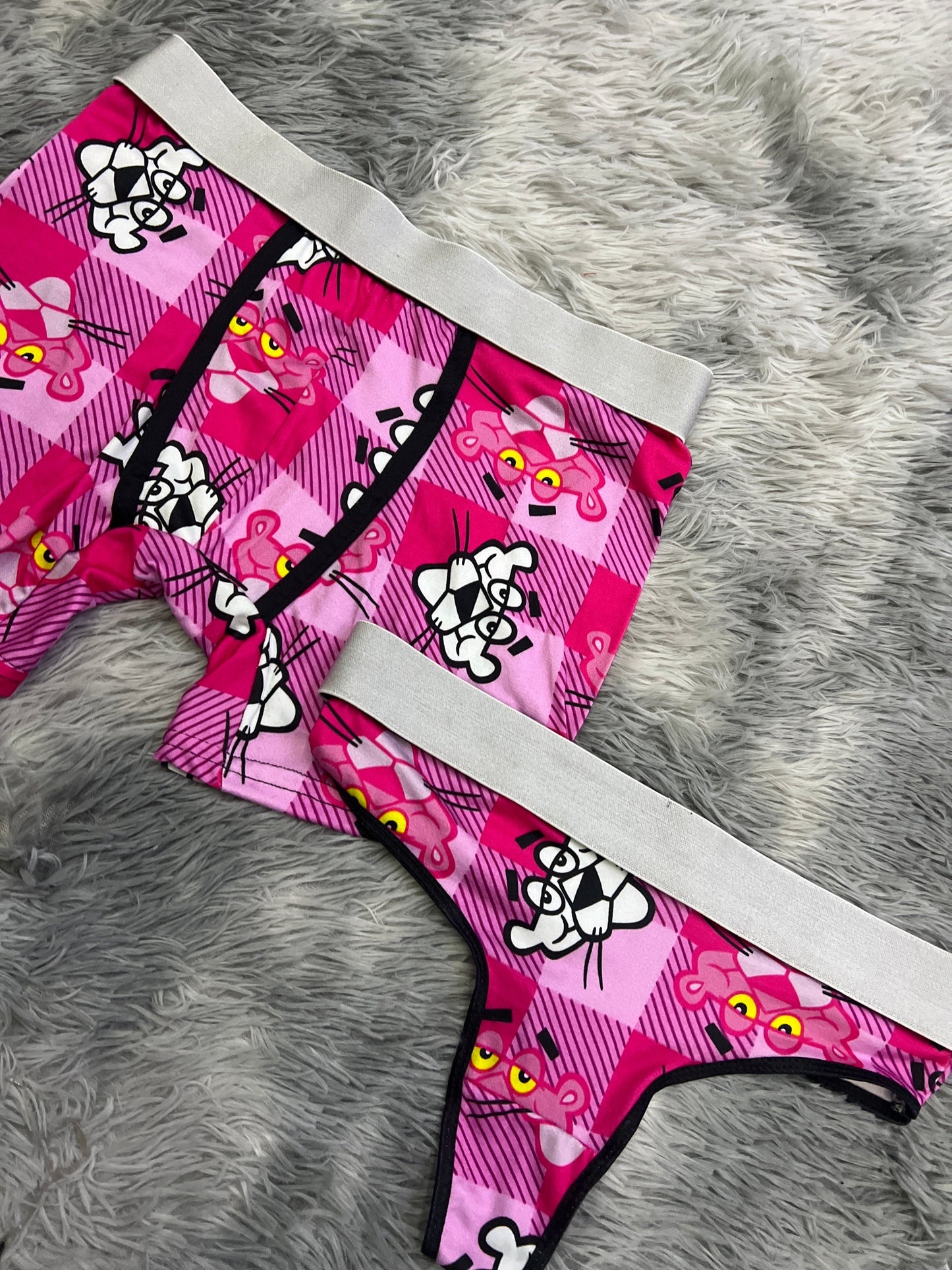 Pantera Print Rosa duo unitalla con tanga