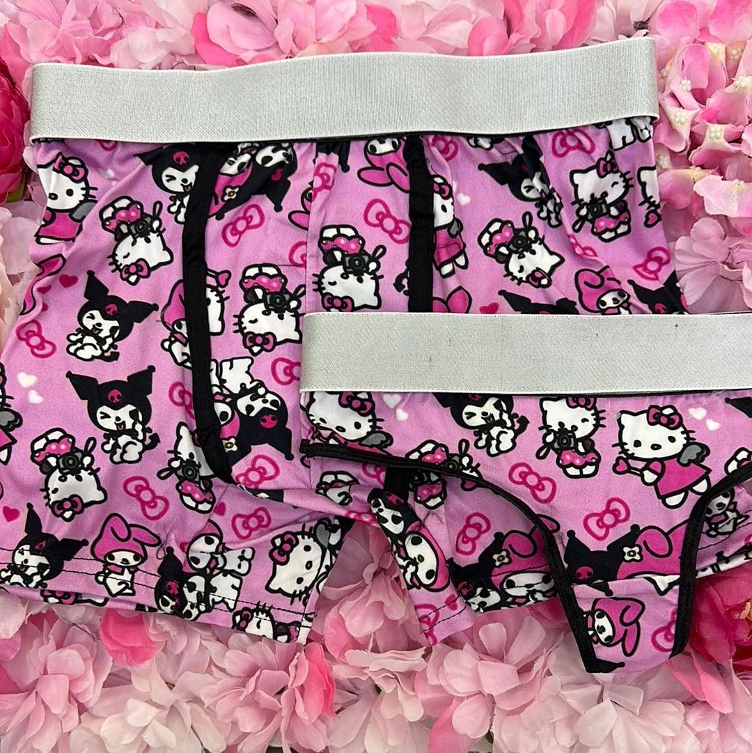 Melody,kuromy and hello kitty matching couples underwear - Fundies