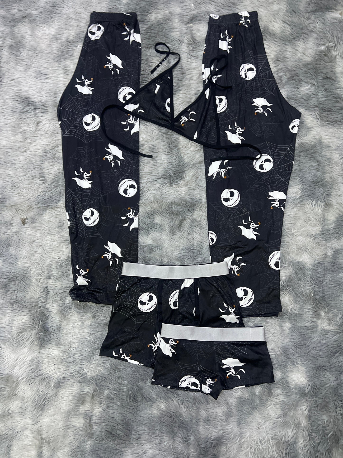 Jack Zero Azul Duo de pijama de 5 piezas.