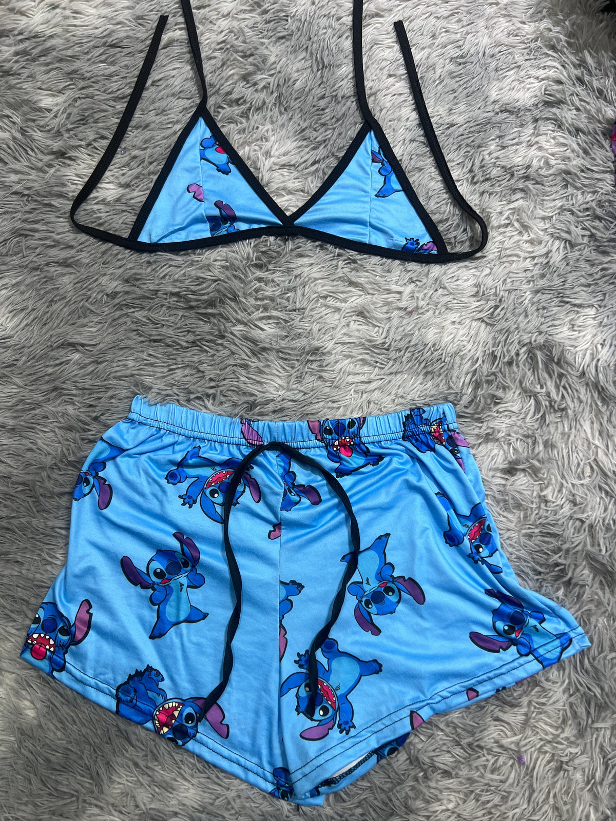 Stitch Completo Top Con Short Unitalla De Brush