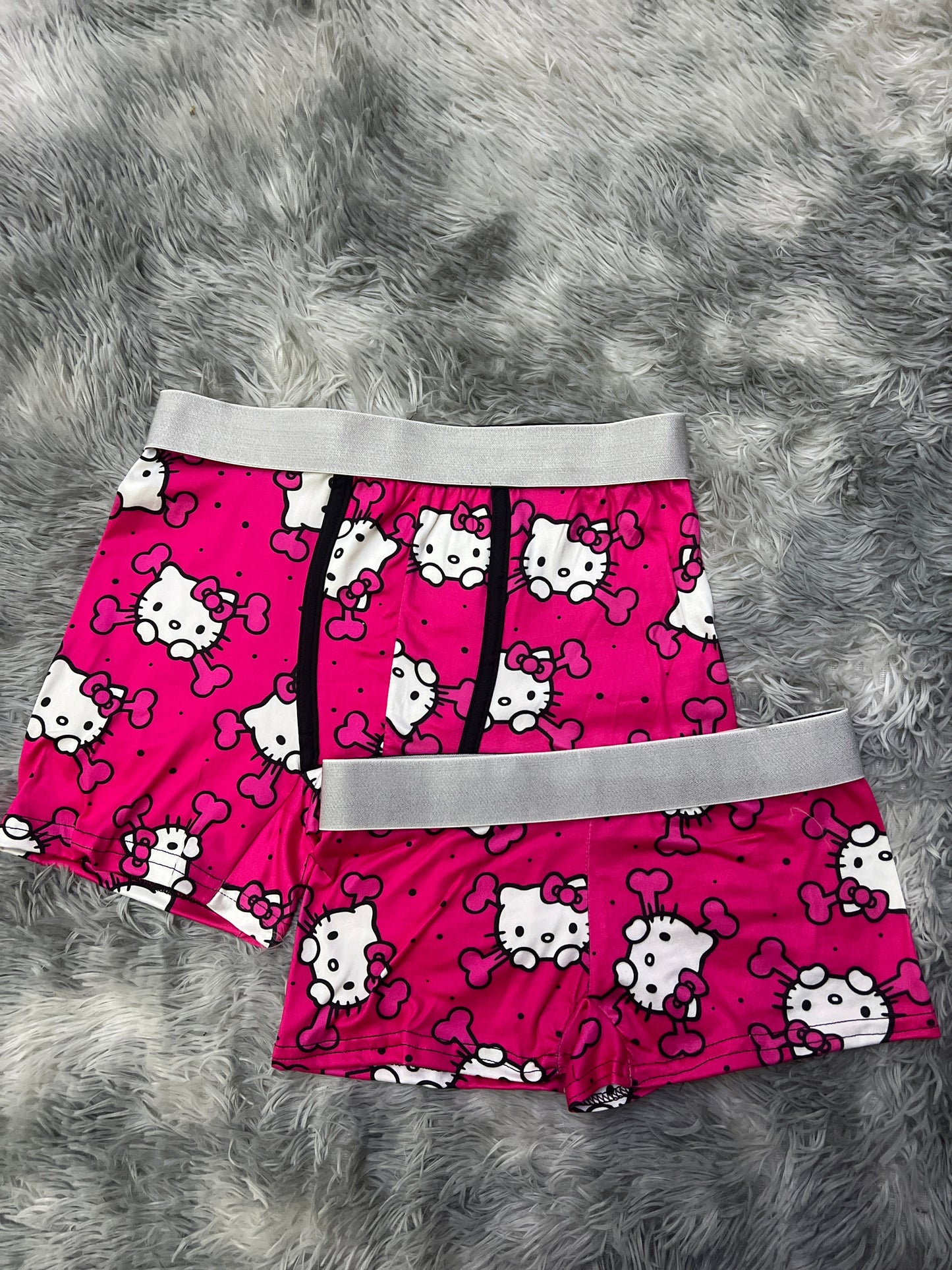Hello Kitty Estampado Rosa Duo Unitalla Con boxer.