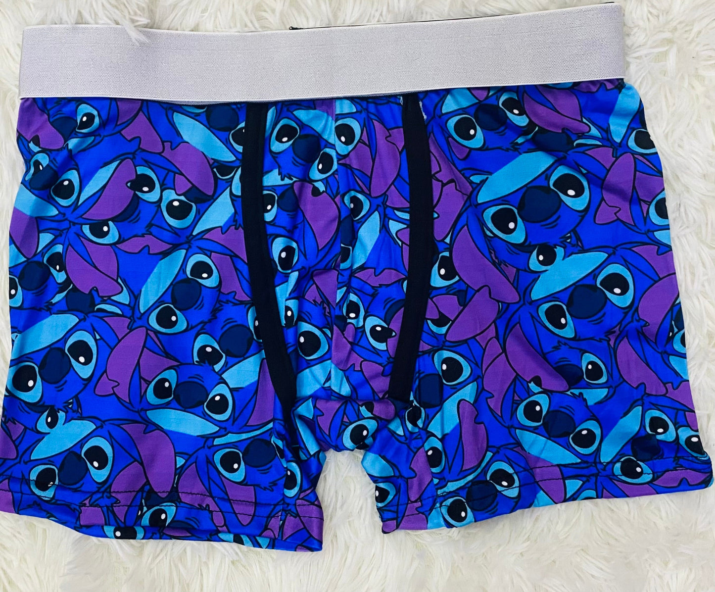 Stitch Print Cozy Azul duo short con top