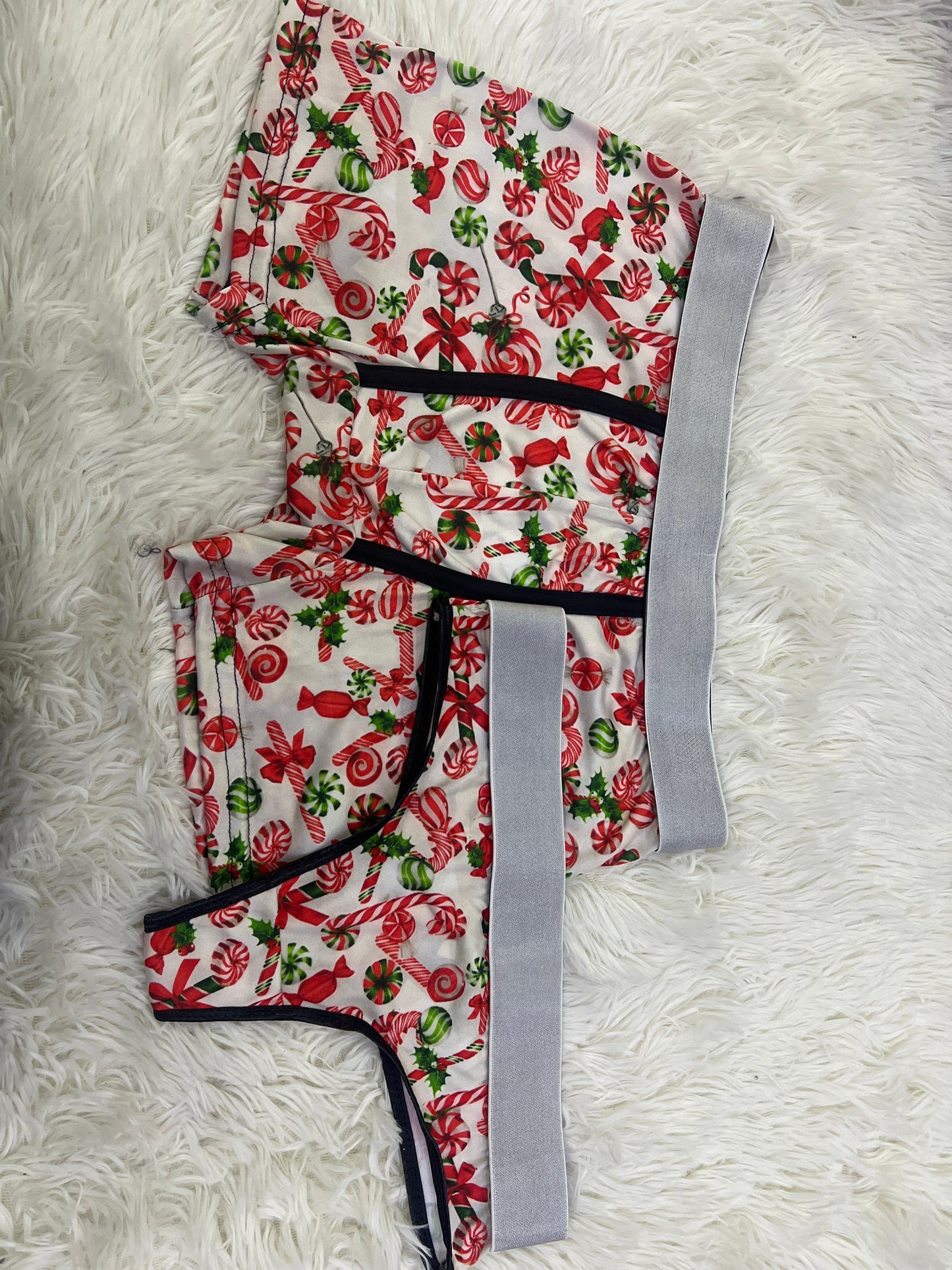 Candy Print Rojo duo unitalla con tanga