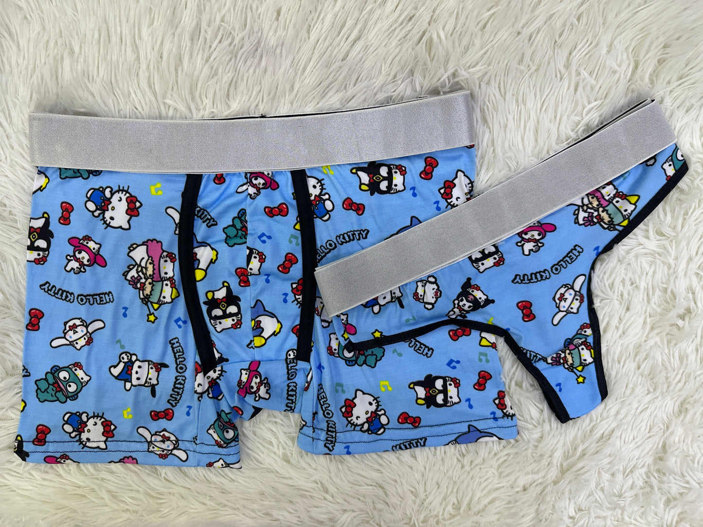 Hello Kitty Rosa duo unitalla con tanga