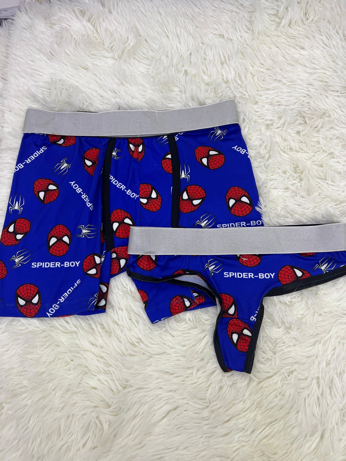 Spider boy matching underwear - Fundies