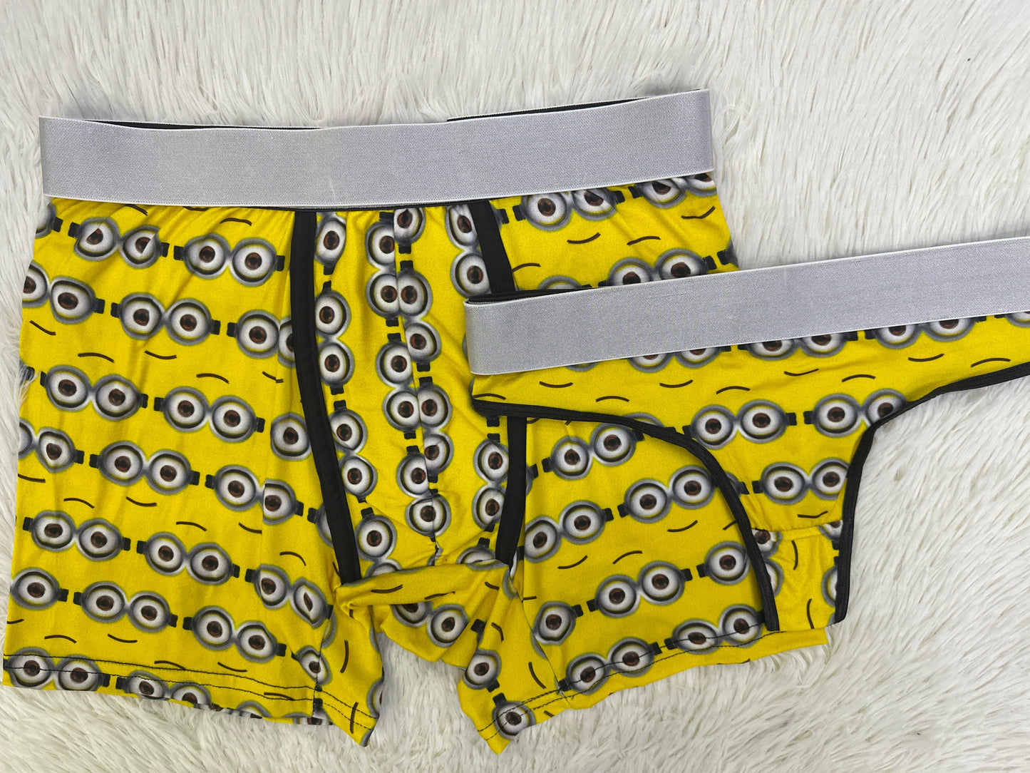 Minions Estampado Amarillo Duo XL