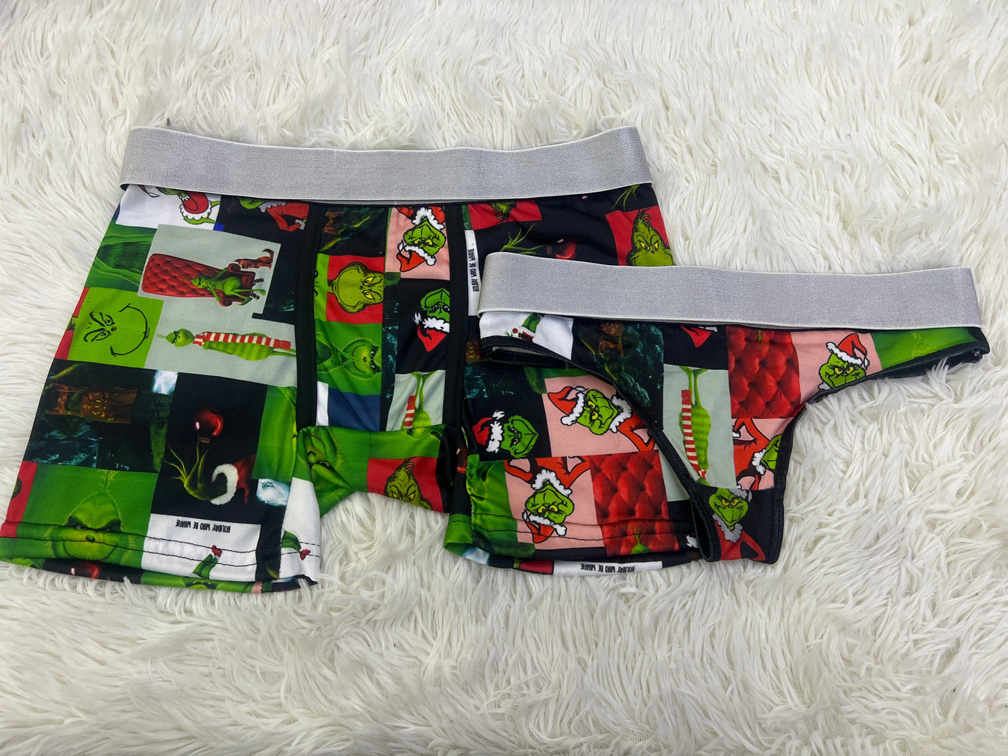 Grinch Verde duo unitalla con tanga