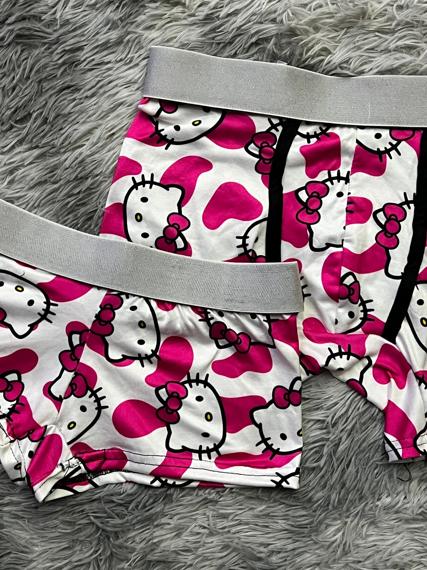 Gatito Estampado Multicolor Duo Unitalla Con boxer