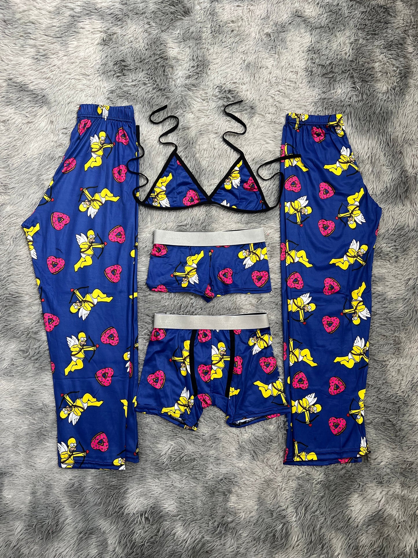 homero cupido pijama 5 piezas