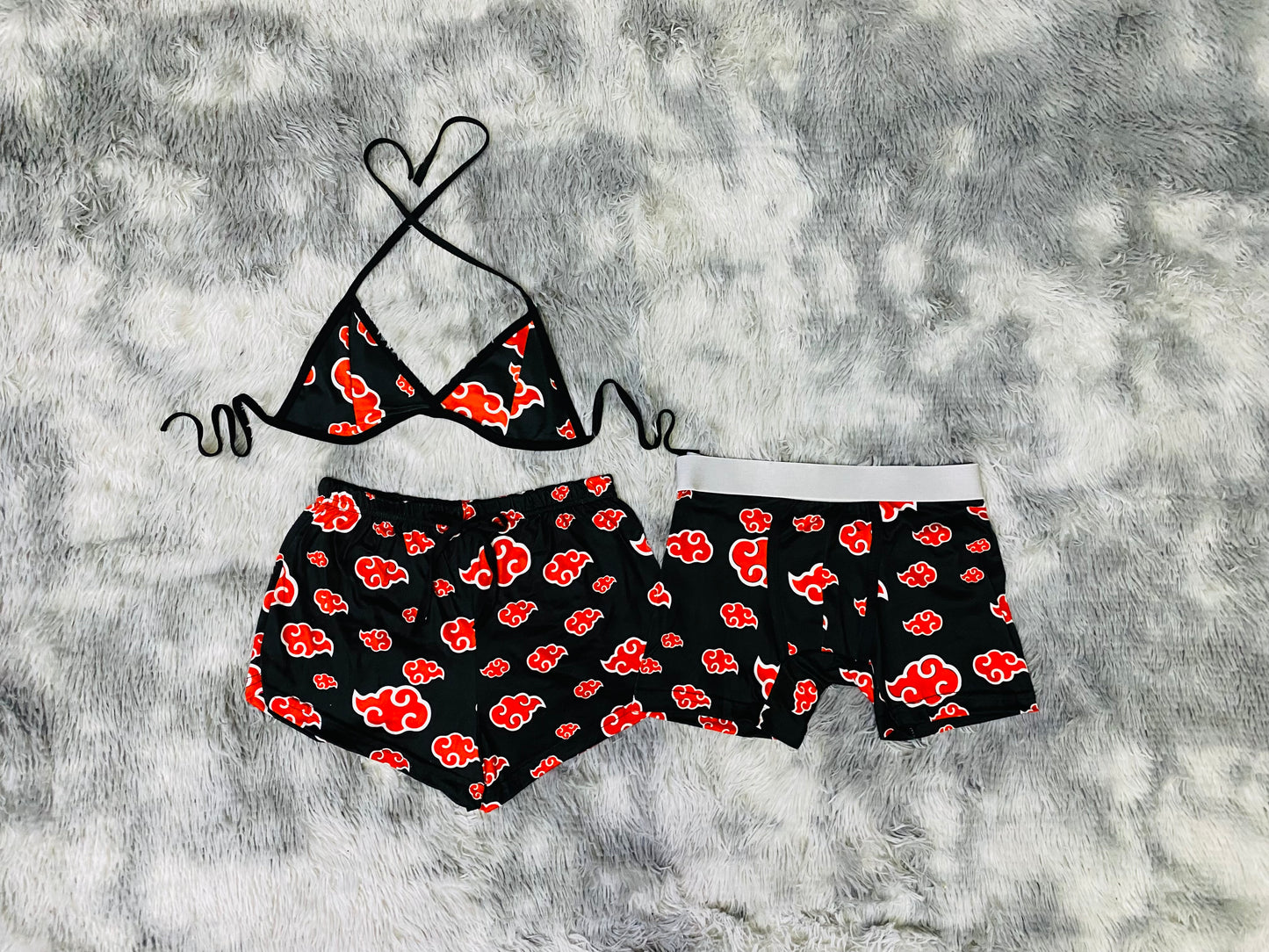 short con top y Bóxer Akatsuki