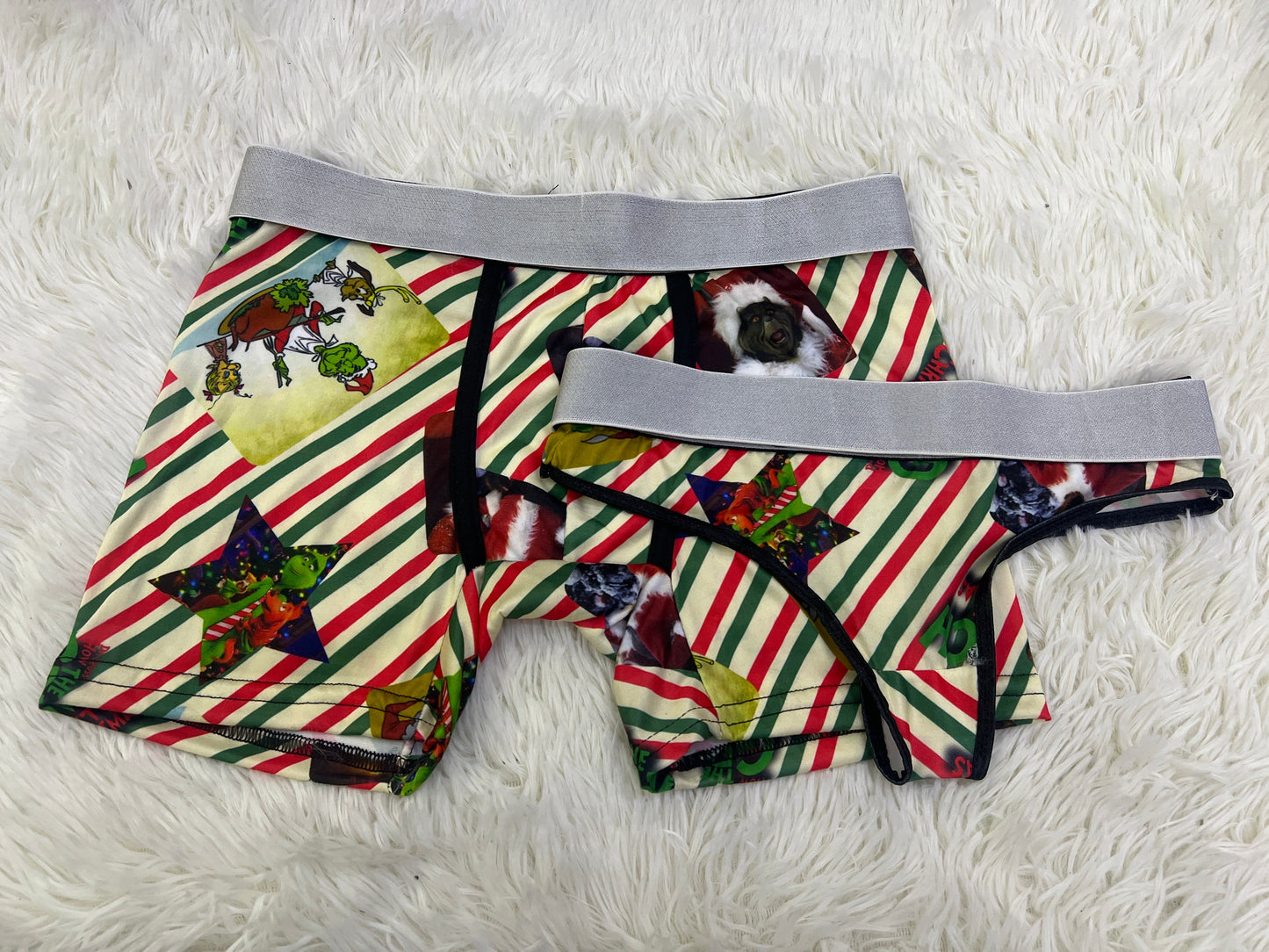 Grinch Verde duo unitalla con tanga