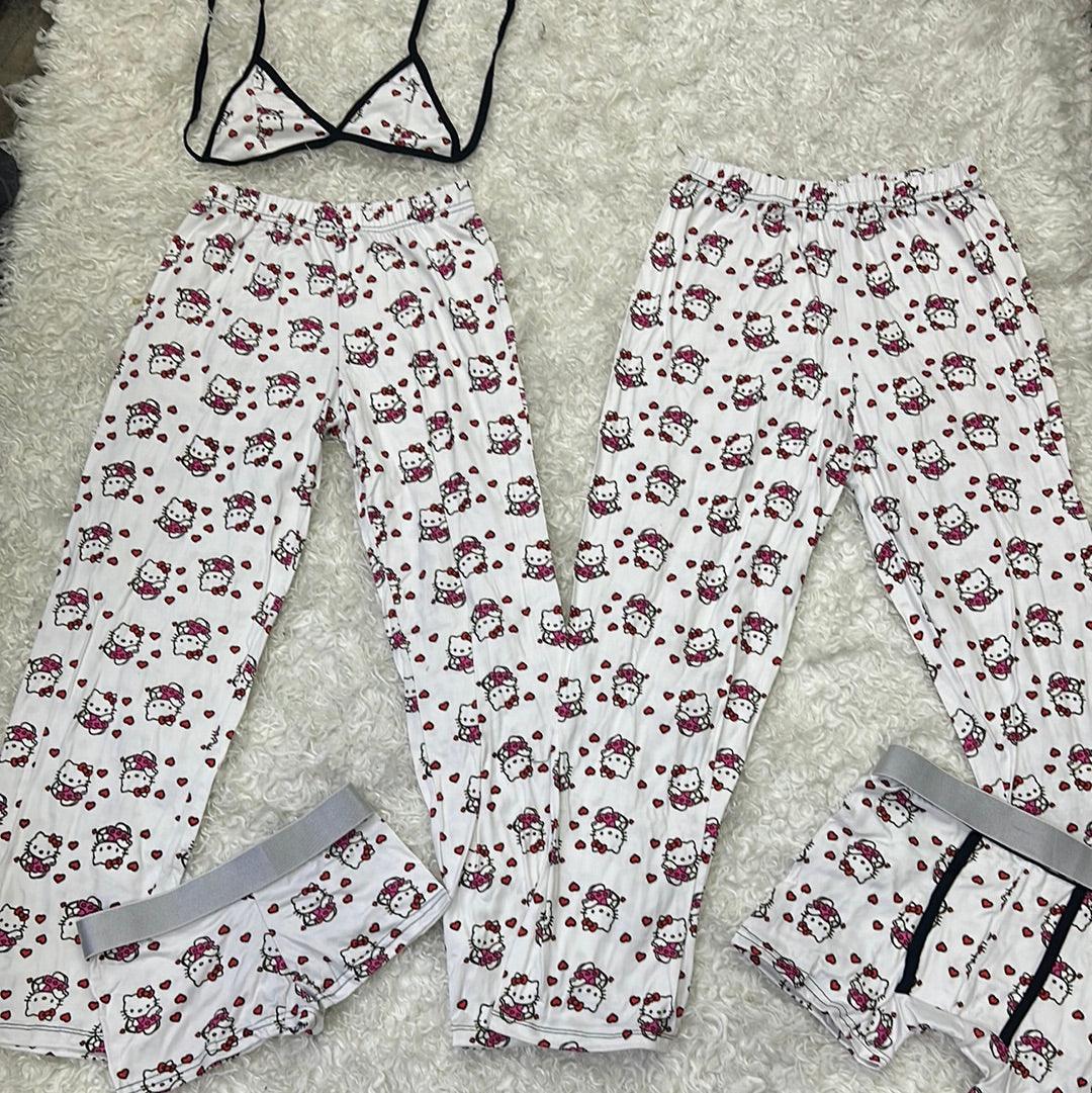 Hello kitty arrowing 5 pcs pajama duo - Fundies