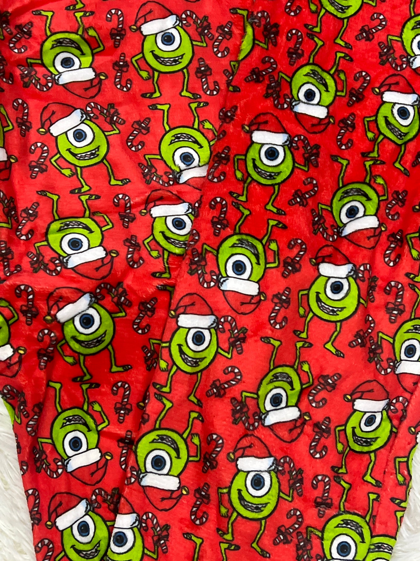 Mick wazawzki rojo pijama afelpada dúo navidad