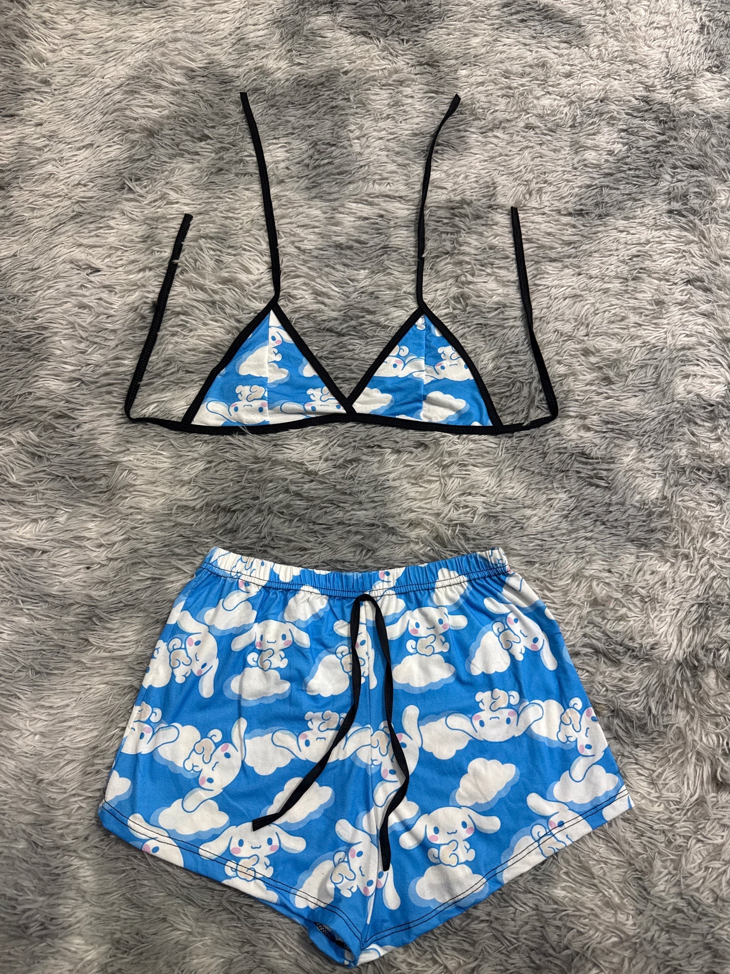Cinnamorol Top con short unitalla de brush