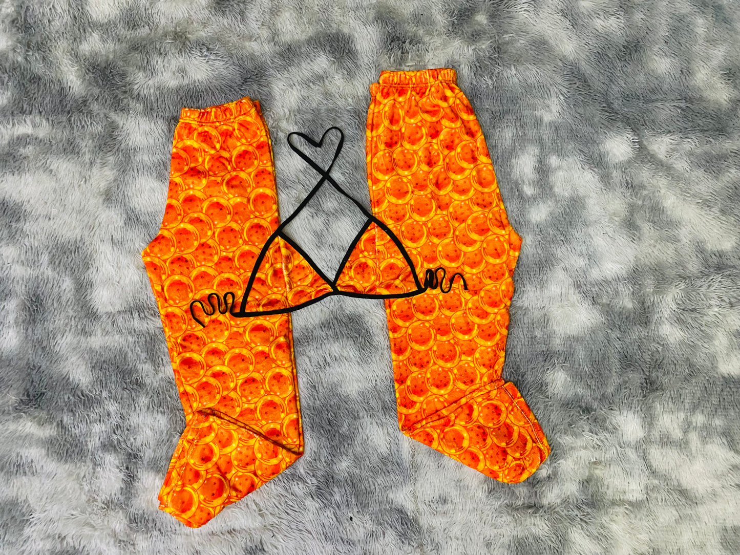 Esferas del Dragon pijama afelpada duo