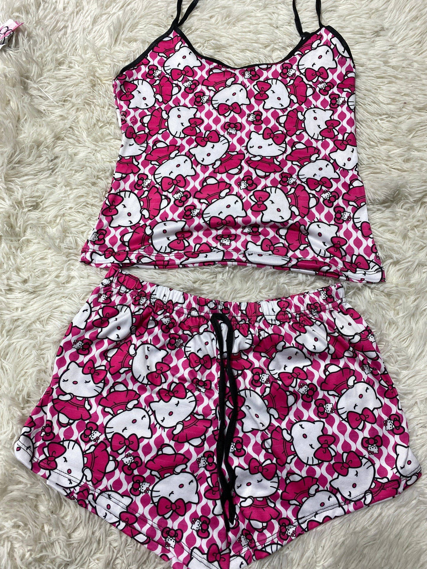 Hello kitty bailarina blusa con short