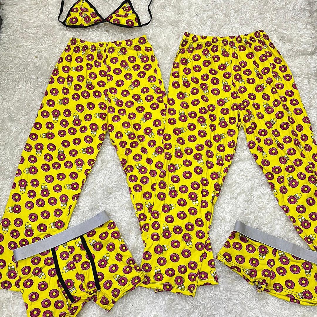 Homero Donas Pijama De 5 Piezas