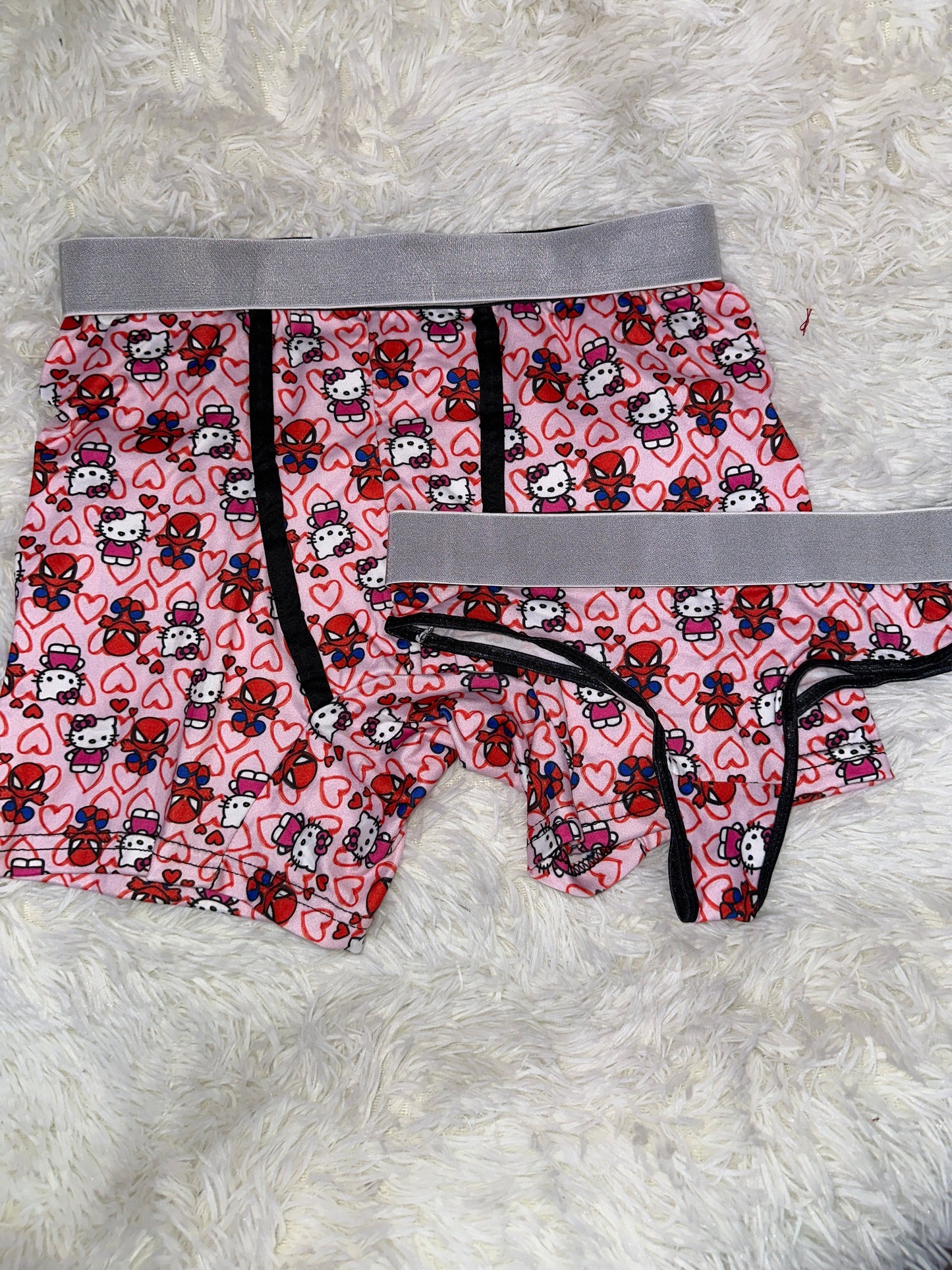 Kitty Spiderman Estampado Pink Duo XL