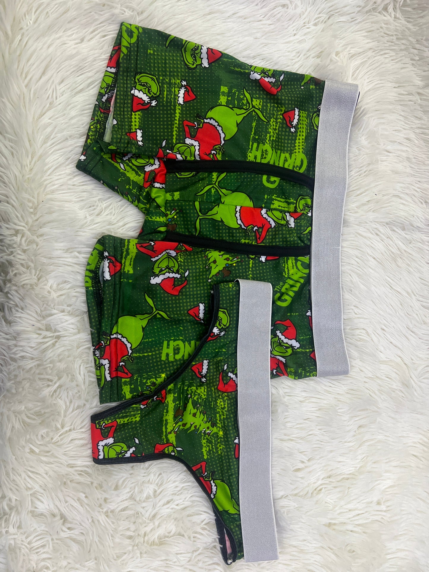 Grinch Verde duo unitalla con tanga