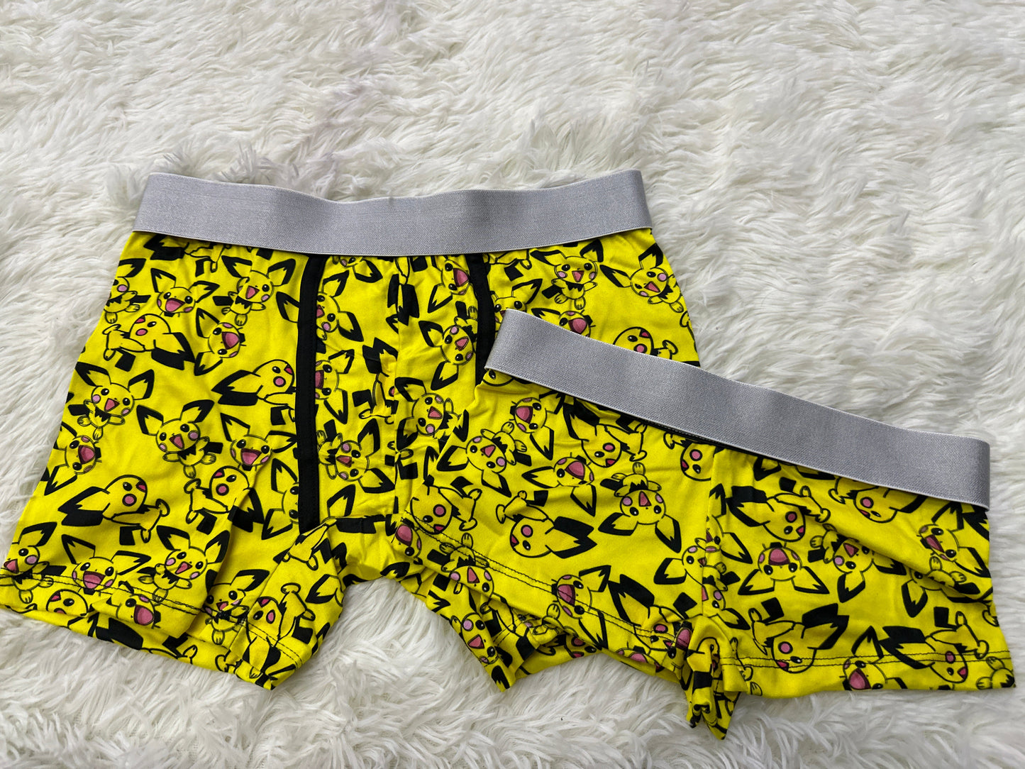 Pichu Print Amarillo Duo Unitalla de 5 piezas