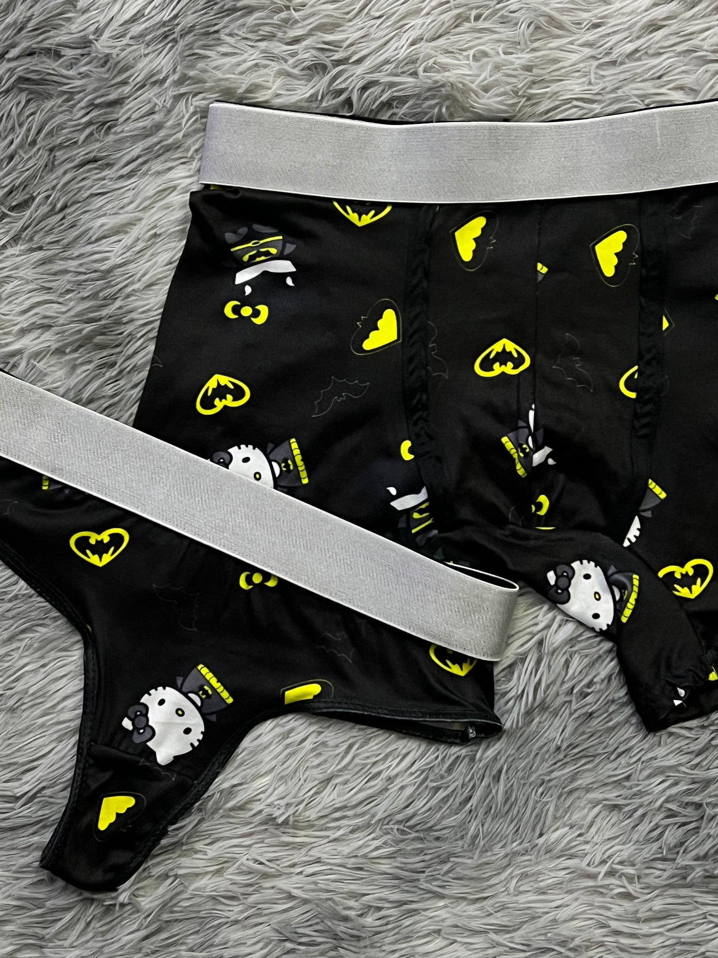Hello Kitty Batman Azul duo unitalla con tanga