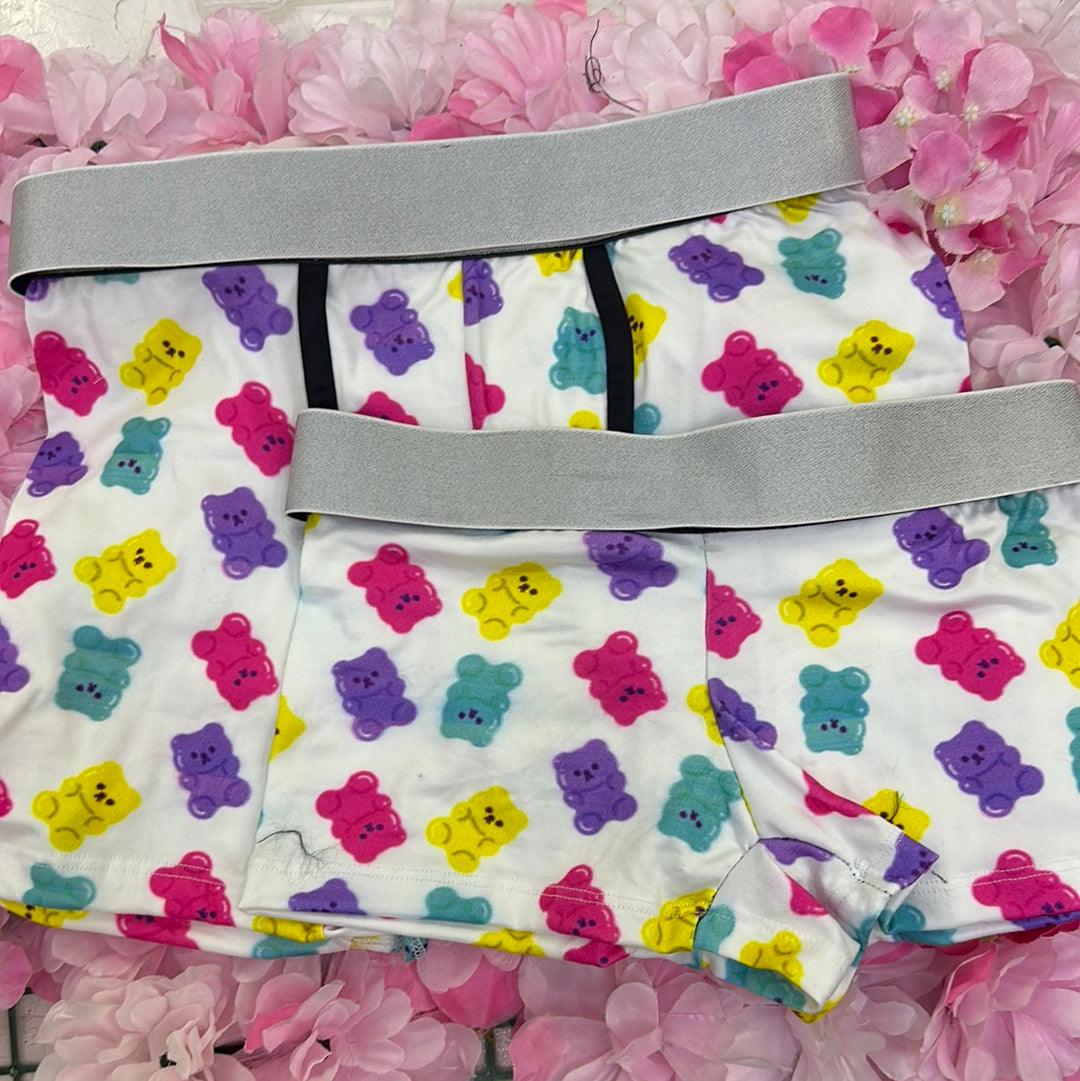 Panda of colors matching couples boxer underwear - Fundies