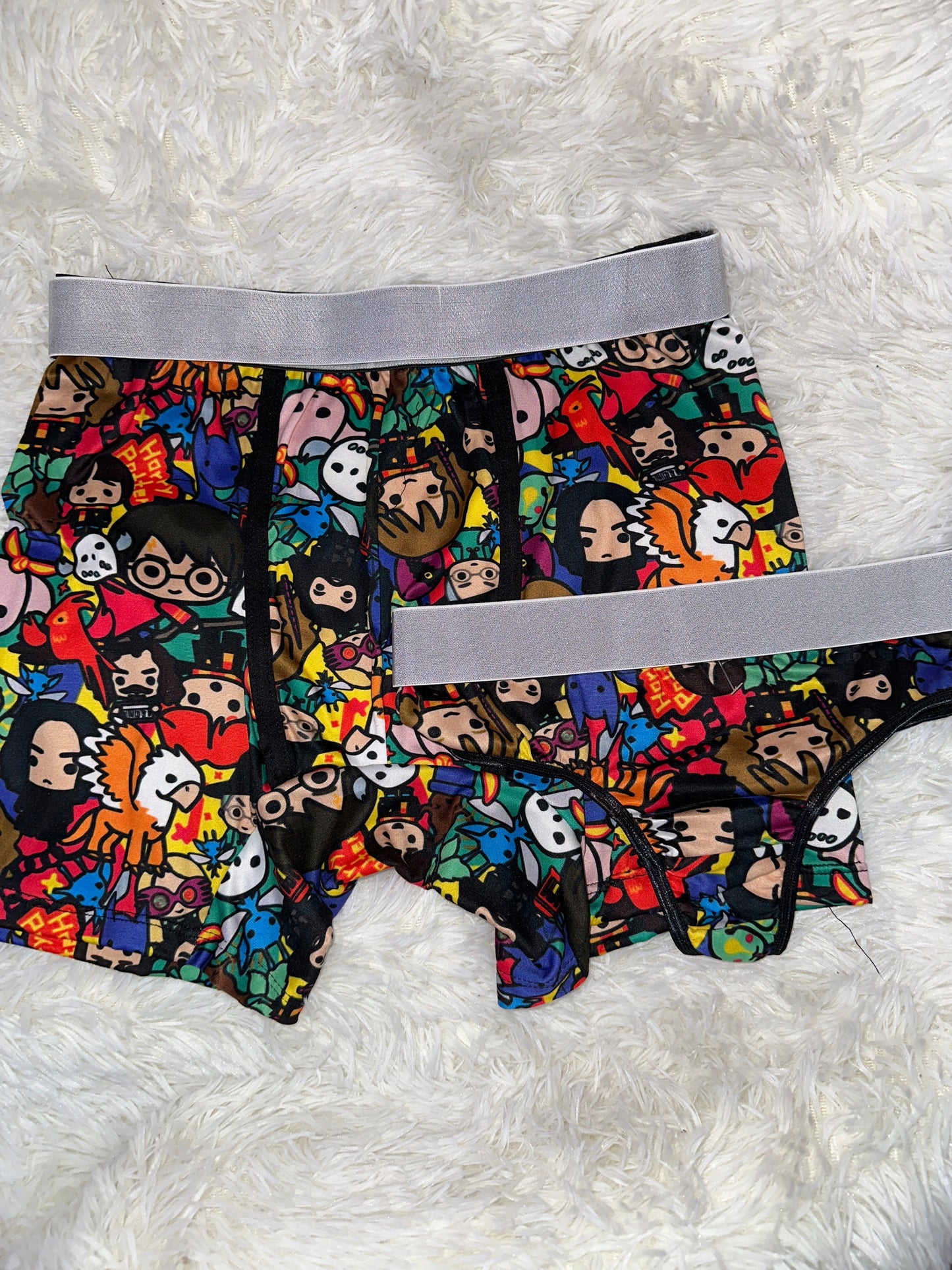 Harry Potter Hogwarts Print Rosa Duo XL