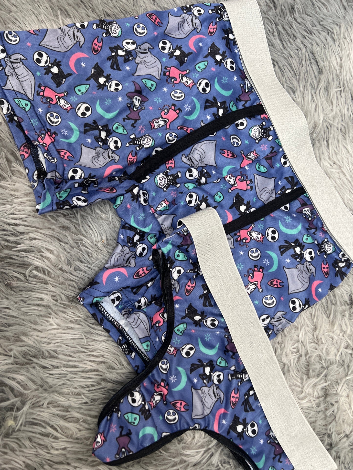 jack azul duo boxer con tanga