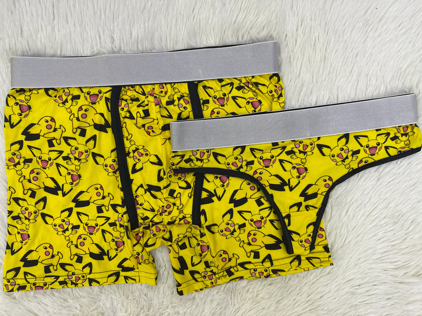Pikachu Calzón Amarillo Duo XL