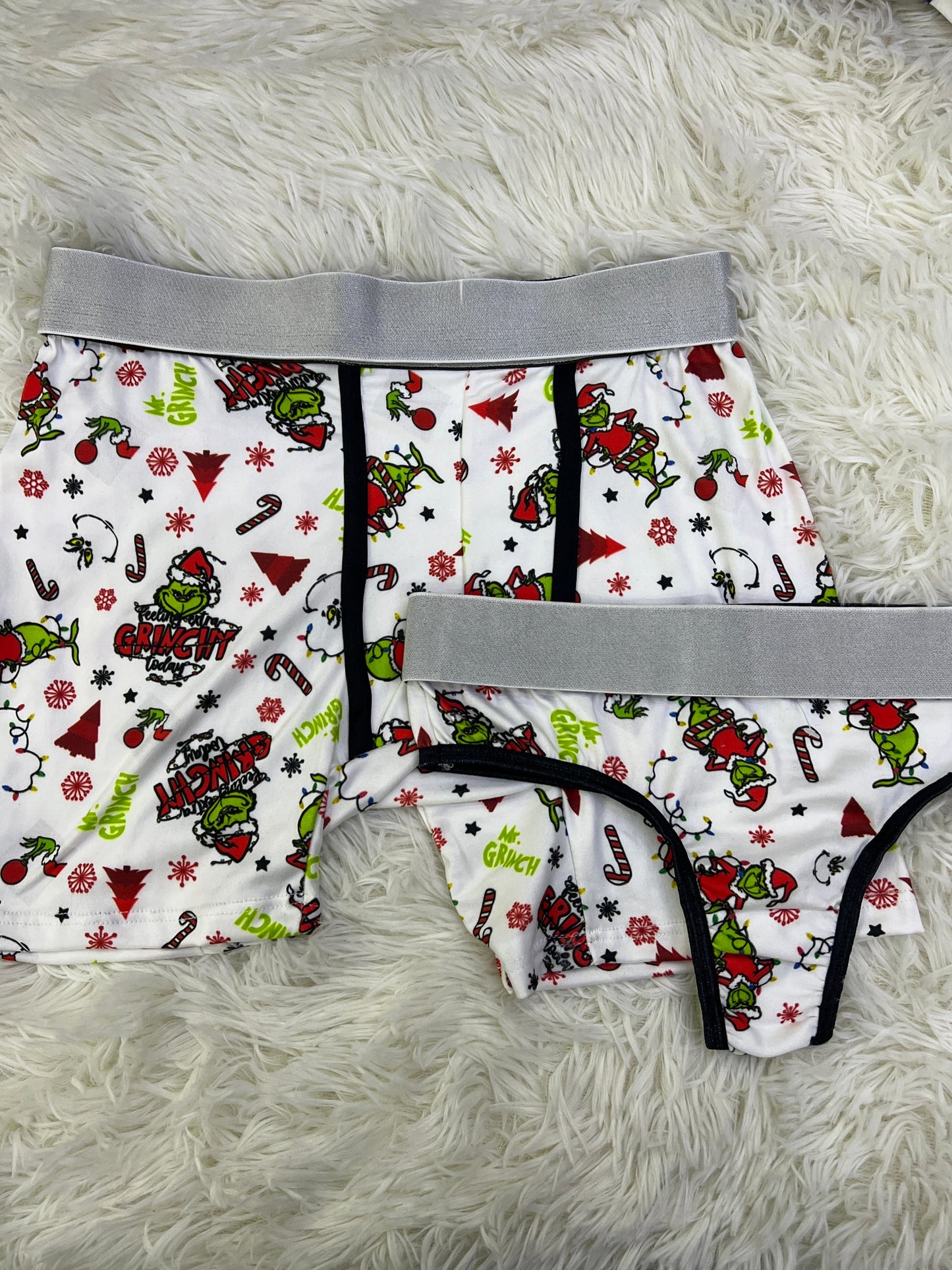 Grinch Navidad Verde duo unitalla con tanga