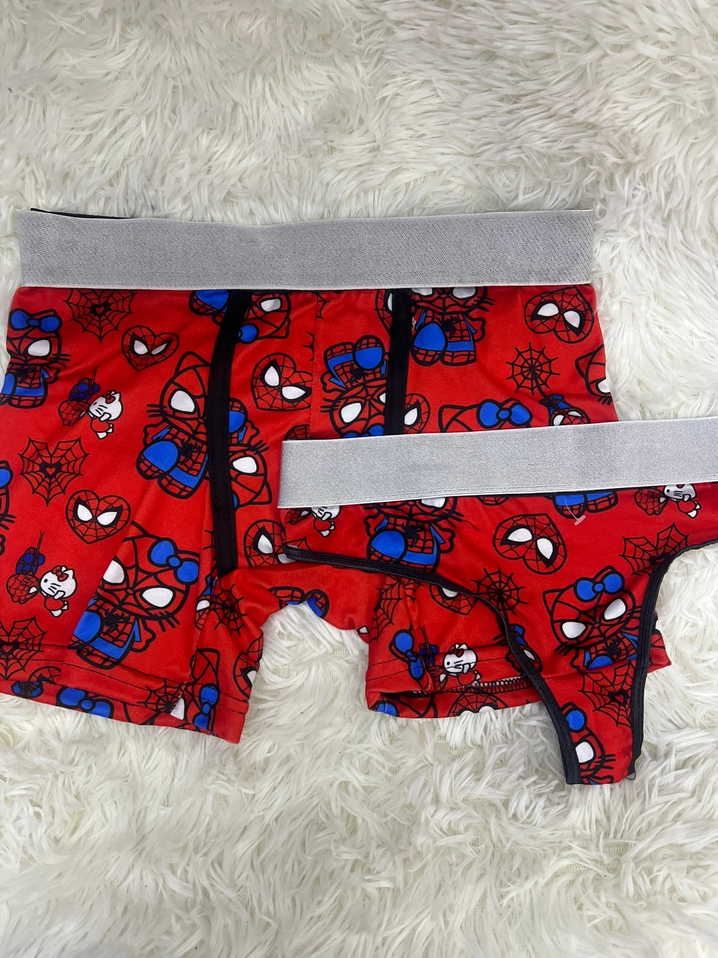 Spiderkitty Rojo duo con tanga xl