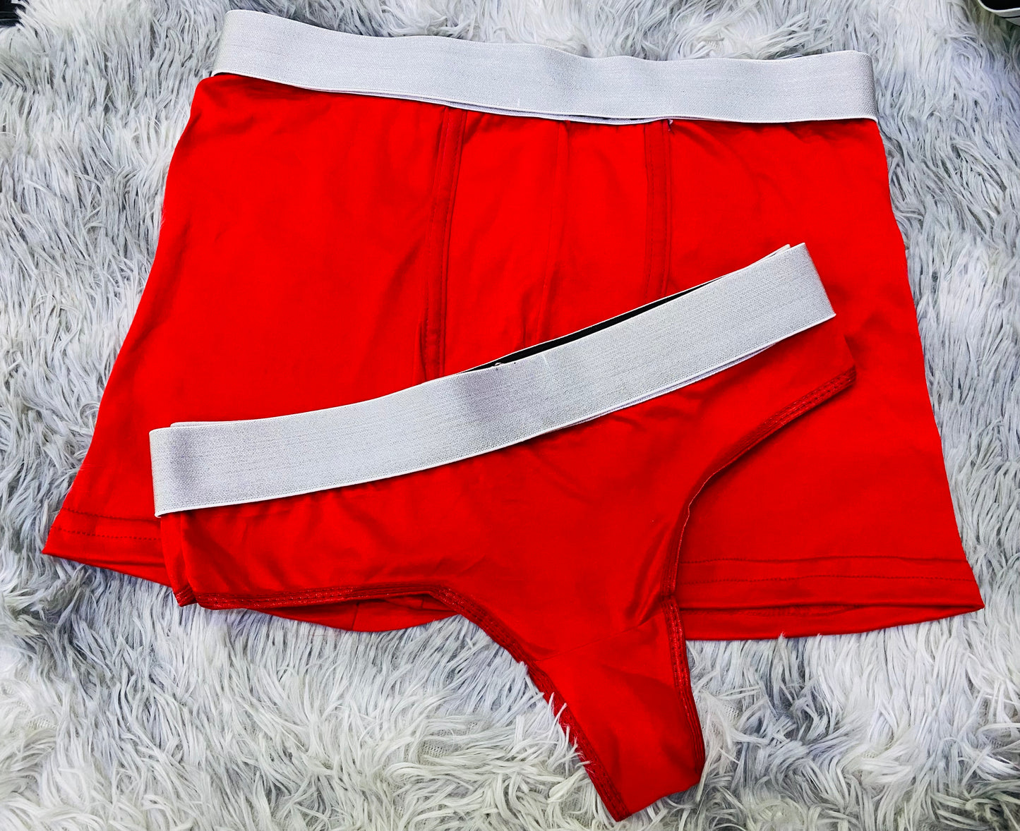 Boxer con tanga en color rojo.❤️🔥