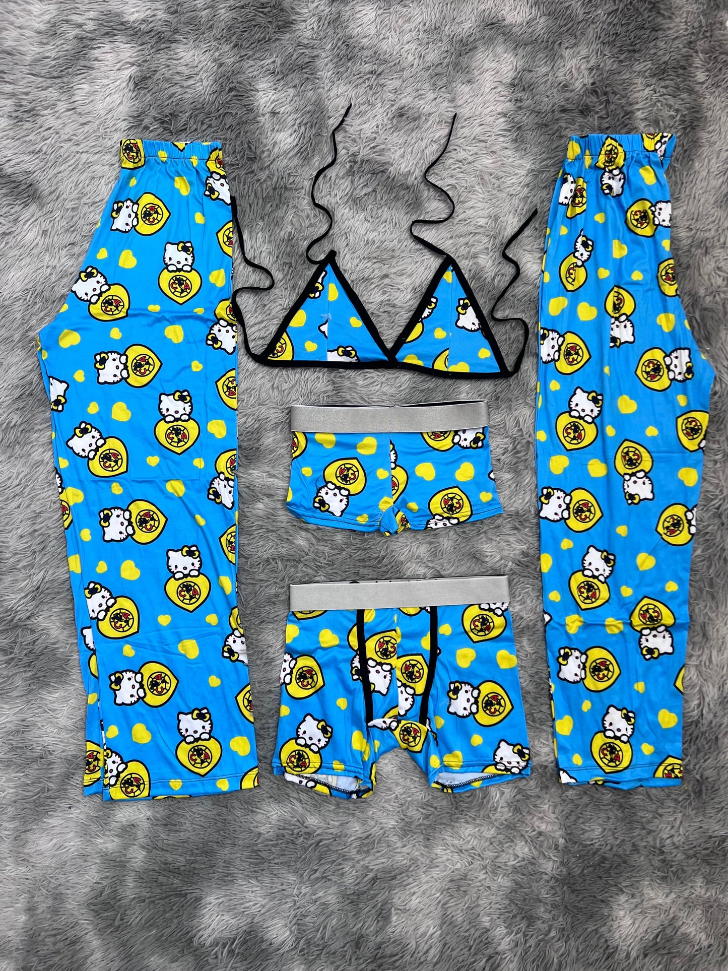 hello kitty américa pijama 5 piezas