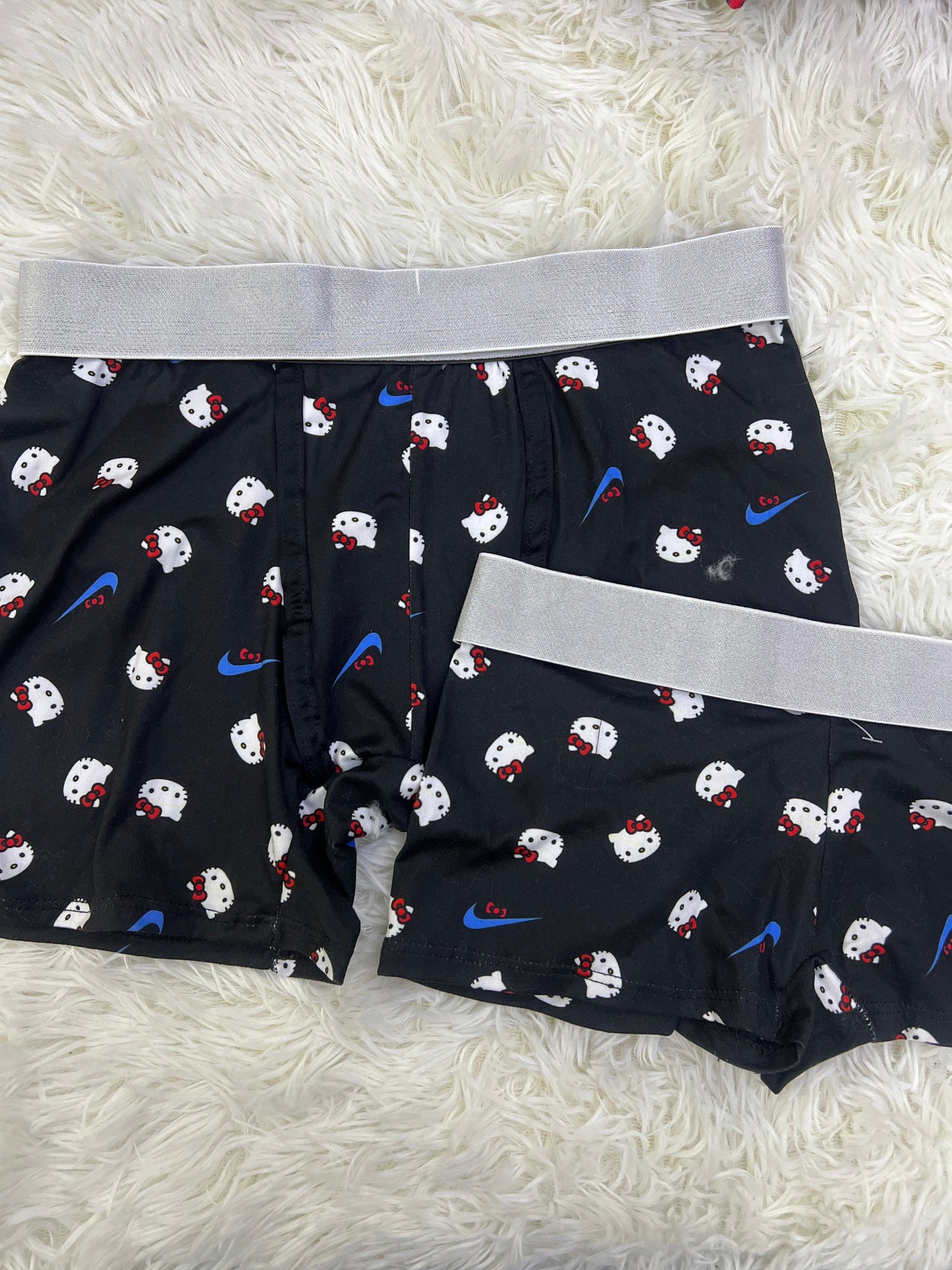 Kitty Swoosh Sin Color Duo Unitalla Con boxer