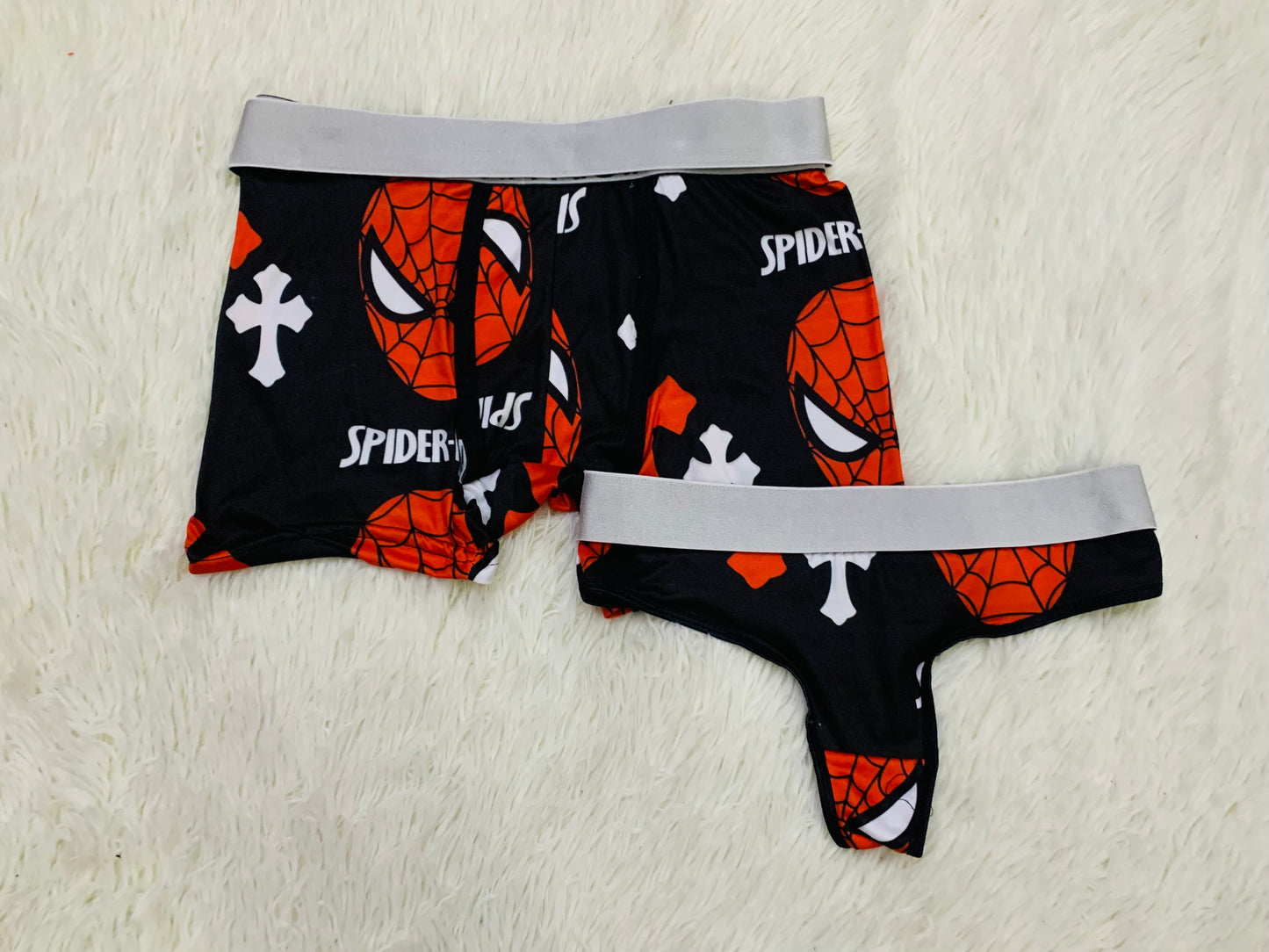 Spider-Man Cross Multicolor duo unitalla con tanga