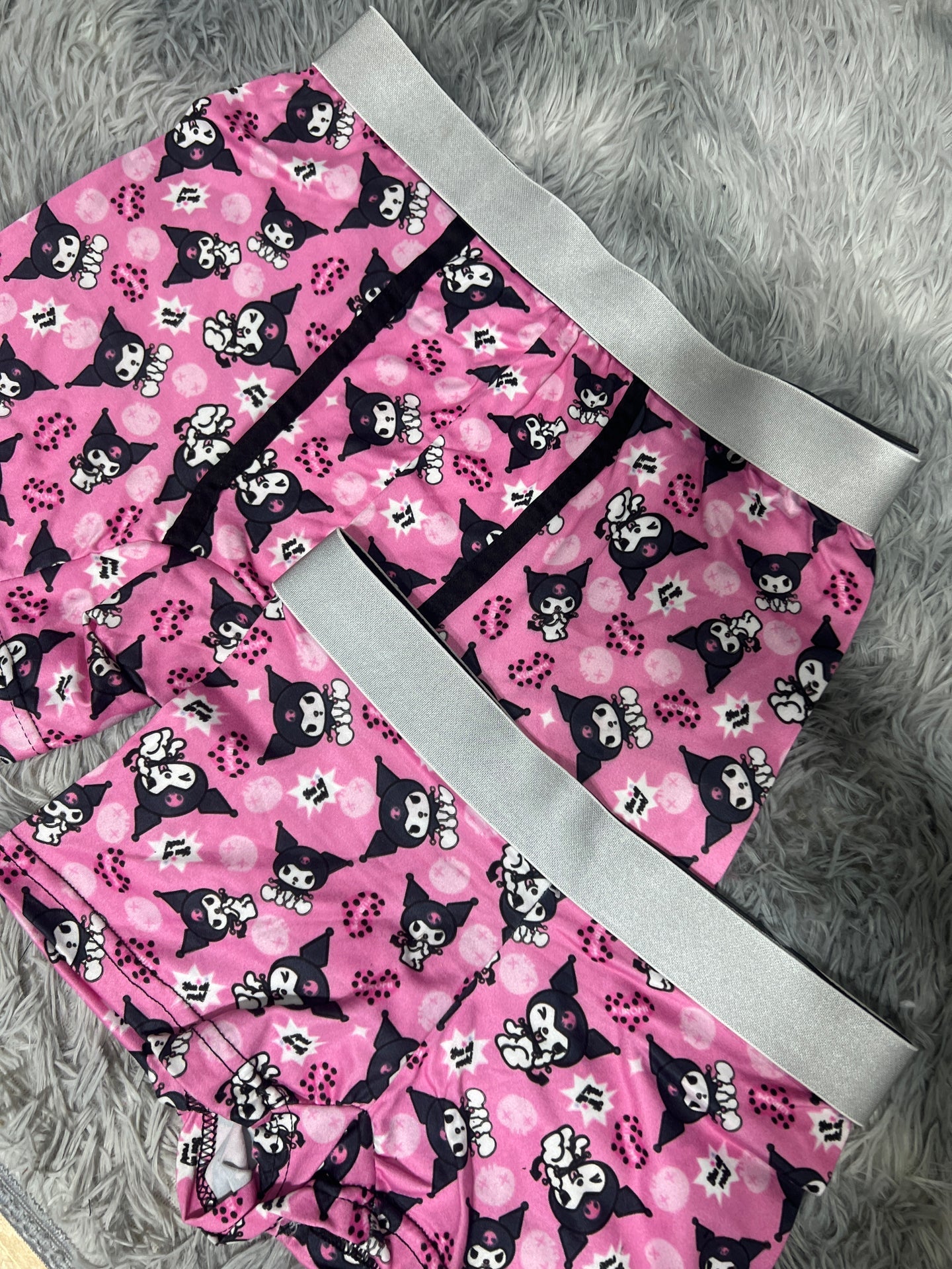 kuromi rosa dúo con boxer XL
